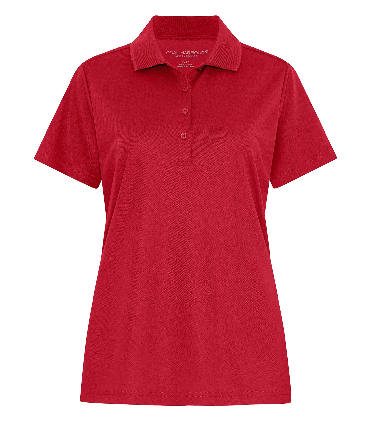 CoalHarbour - COAL HARBOUR&reg; EVERYDAY SNAG RESISTANT LADIES’ POLO. - L365 Red CoalHarbour L365
