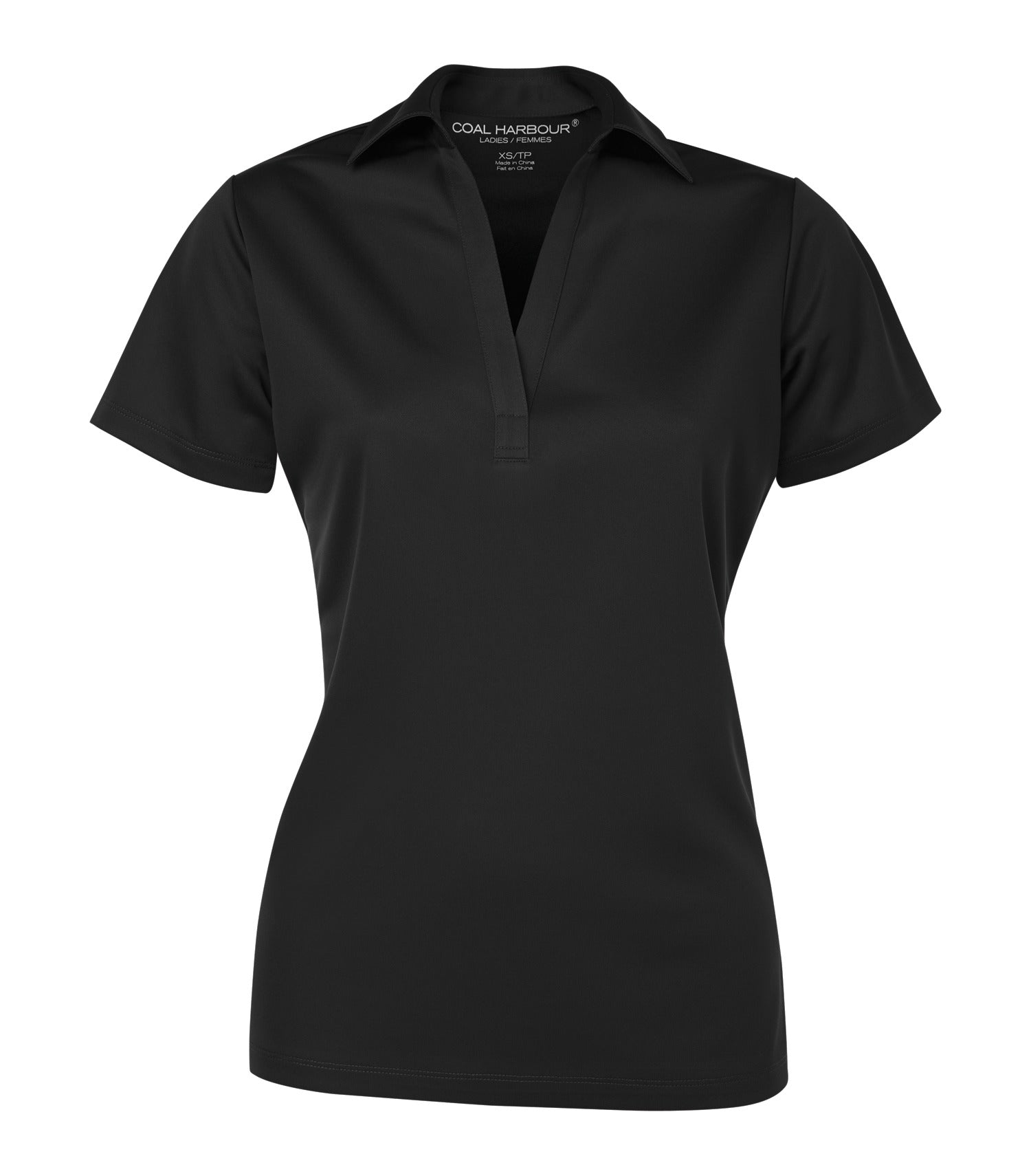 CoalHarbour - COAL HARBOUR® EVERYDAY LADIES' POLO. - L4007 Black CoalHarbour L4007