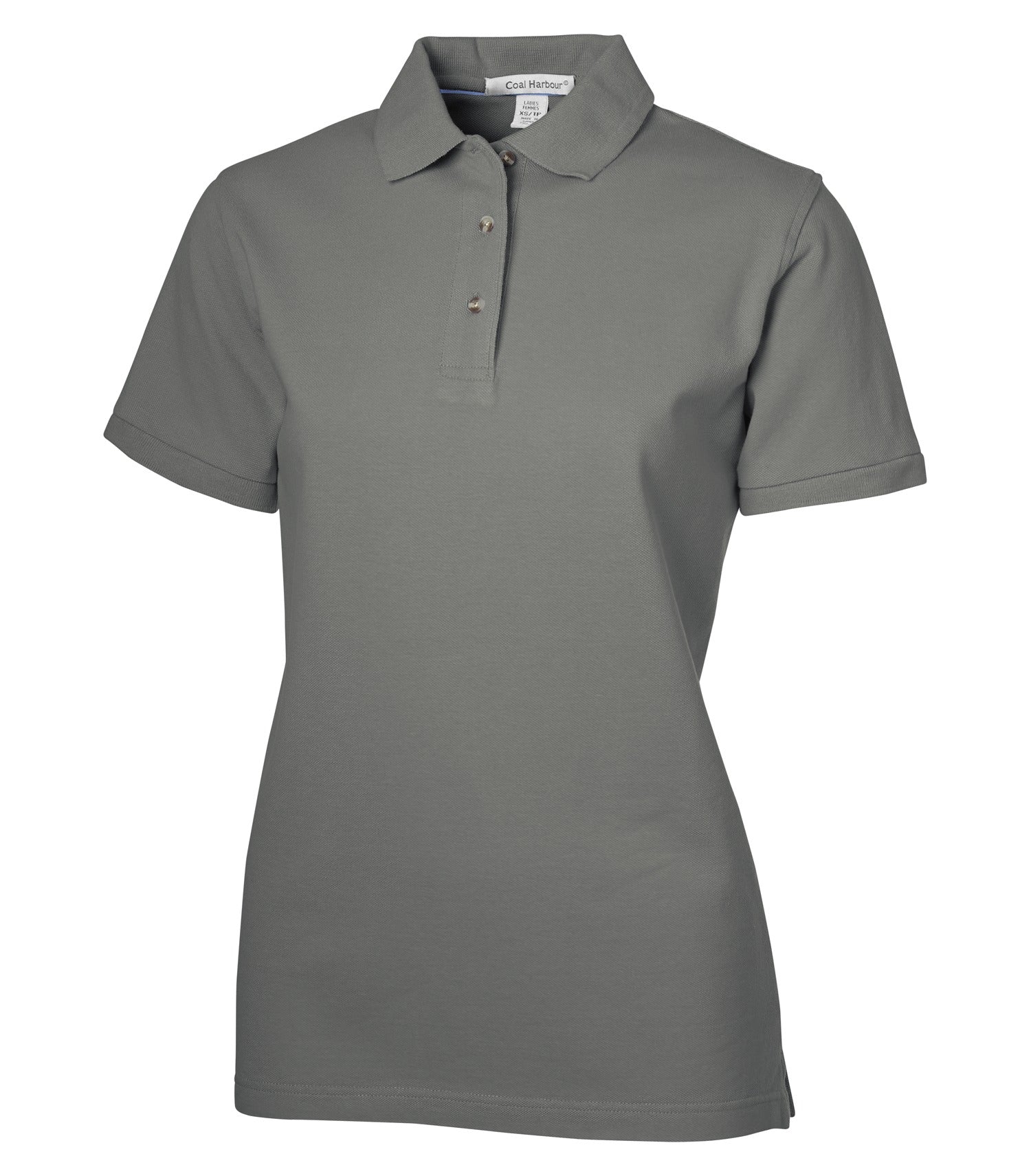 CoalHarbour - DISCONTINUED COAL HARBOUR® CLASSIC PIQUE LADIES' POLO. - L400 Coal Grey CoalHarbour L400