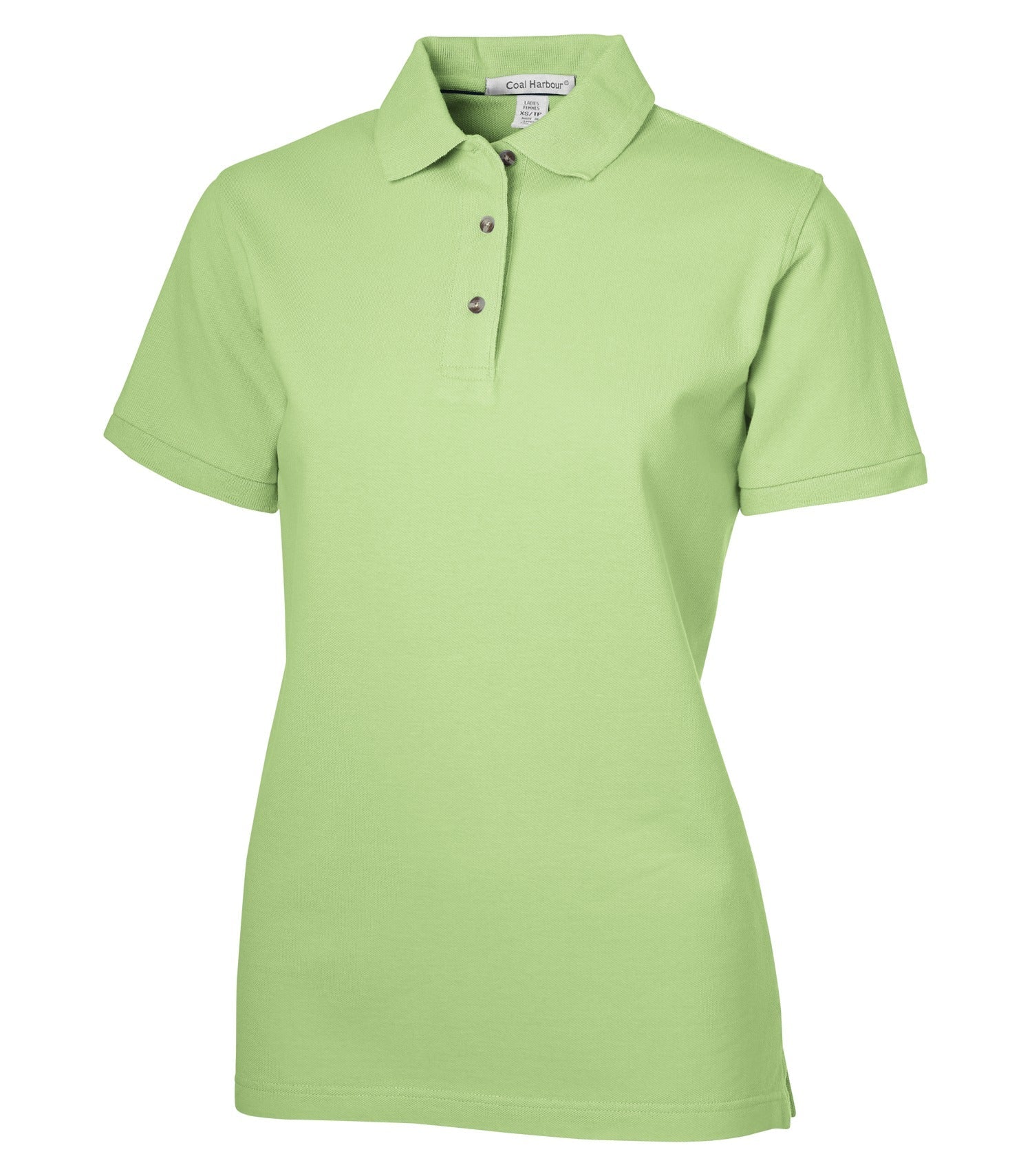 CoalHarbour - DISCONTINUED COAL HARBOUR® CLASSIC PIQUE LADIES' POLO. - L400 Honeydew CoalHarbour L400