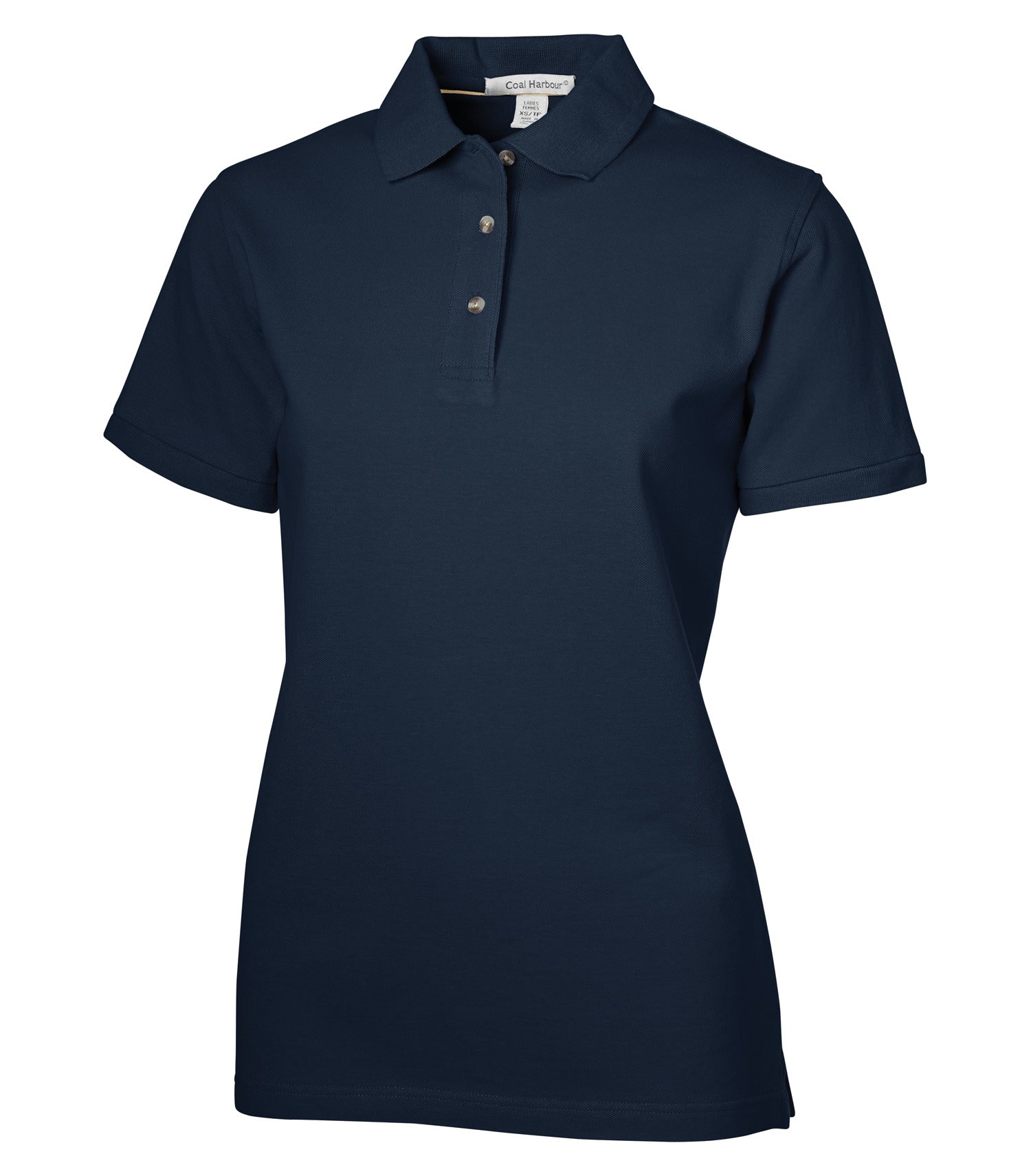 CoalHarbour - DISCONTINUED COAL HARBOUR® CLASSIC PIQUE LADIES' POLO. - L400 Navy CoalHarbour L400