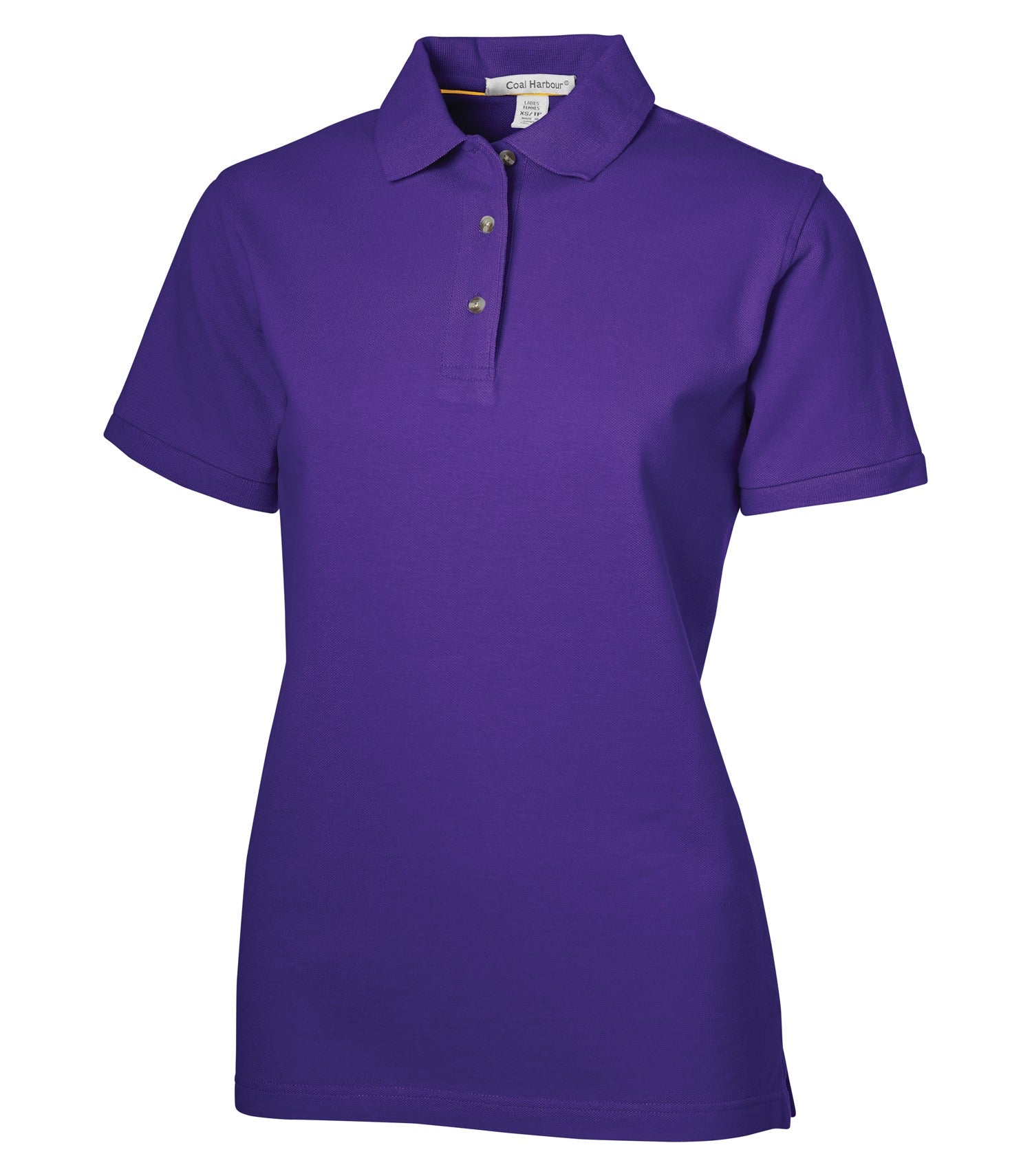 CoalHarbour - DISCONTINUED COAL HARBOUR® CLASSIC PIQUE LADIES' POLO. - L400 Purple CoalHarbour L400