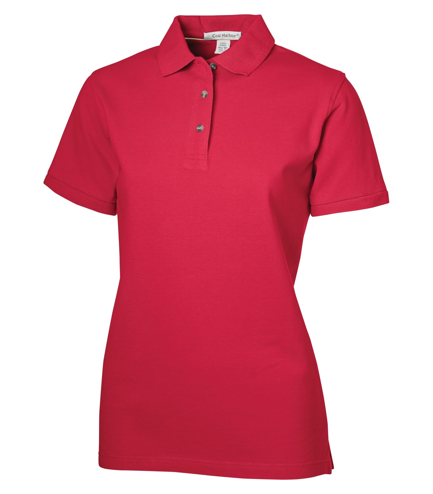CoalHarbour - DISCONTINUED COAL HARBOUR® CLASSIC PIQUE LADIES' POLO. - L400 Red CoalHarbour L400