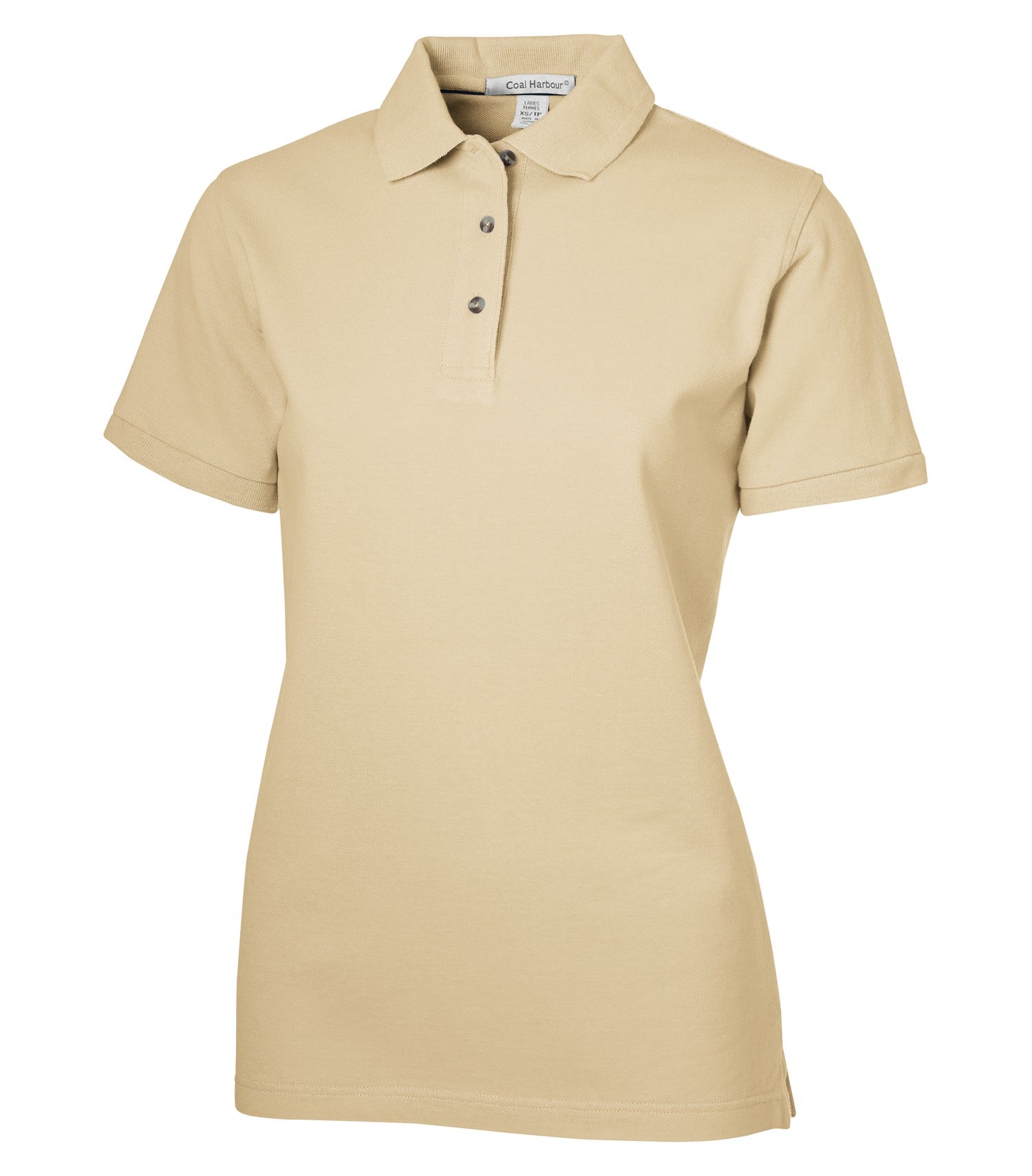 CoalHarbour - DISCONTINUED COAL HARBOUR® CLASSIC PIQUE LADIES' POLO. - L400 Sandstone CoalHarbour L400