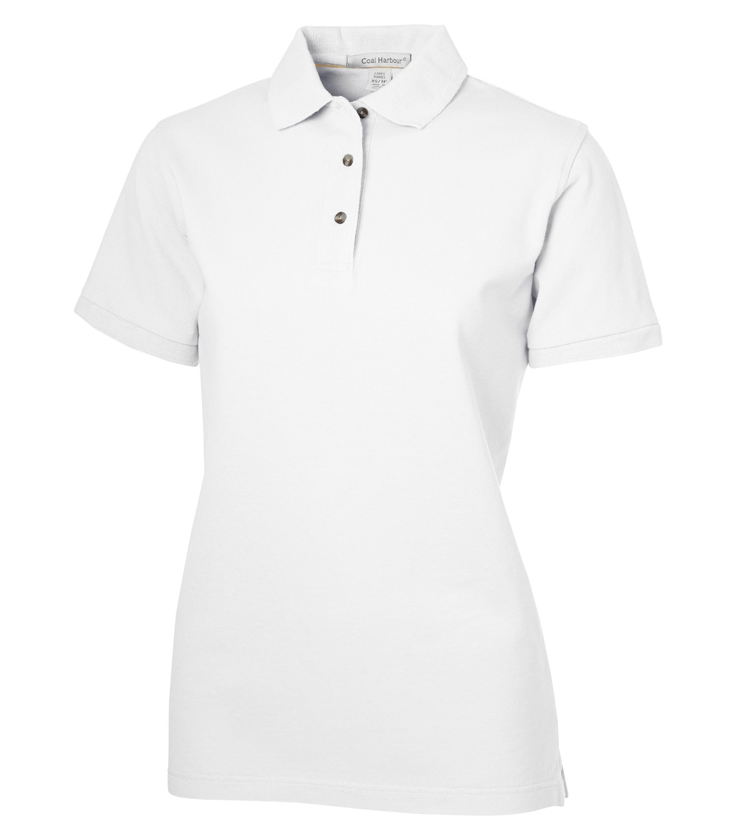 CoalHarbour - DISCONTINUED COAL HARBOUR® CLASSIC PIQUE LADIES' POLO. - L400 White CoalHarbour L400