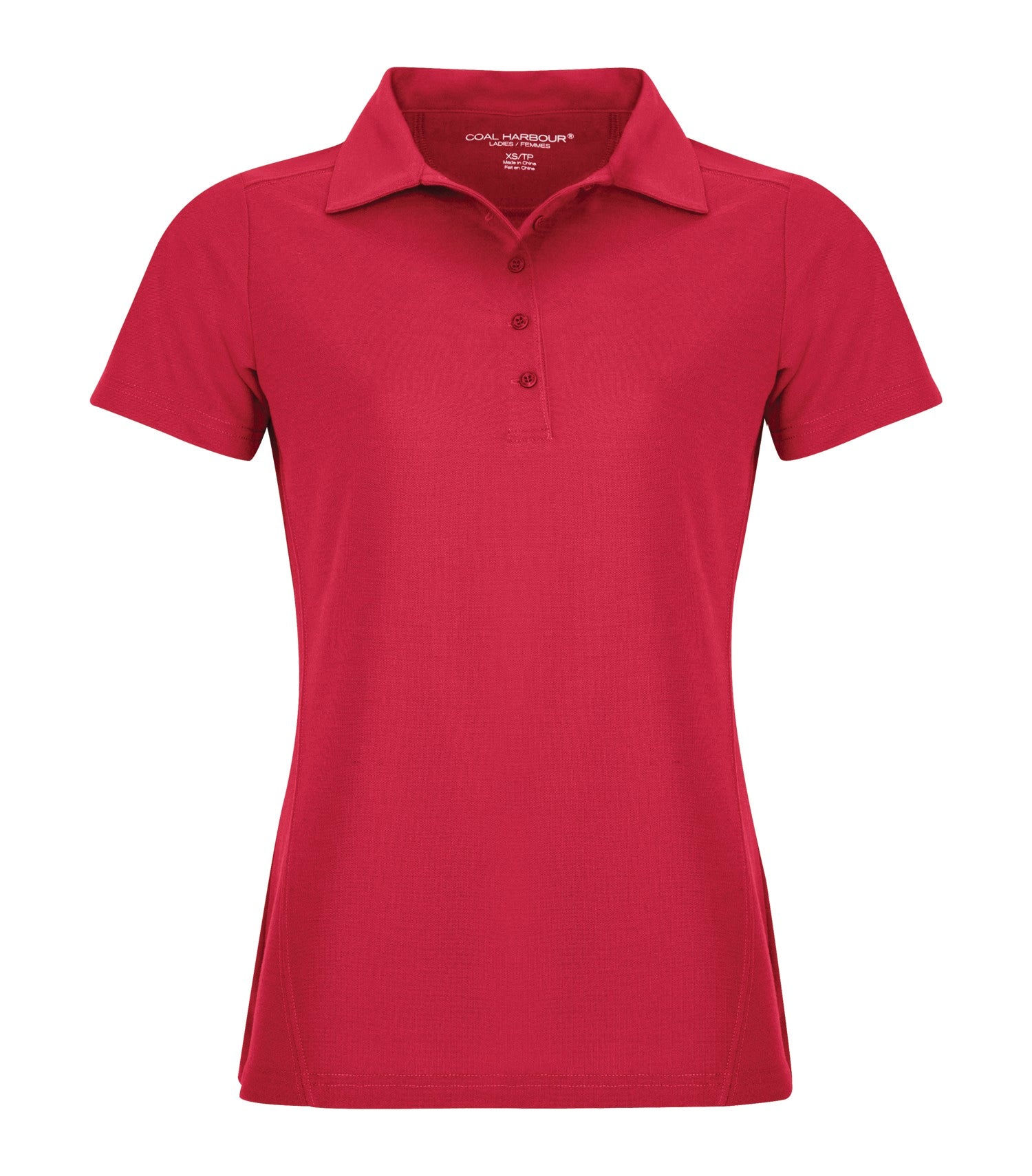 CoalHarbour - DISCONTINUED COAL HARBOUR® C-SPUN PIQUE LADIES' POLO. - L4011 Red CoalHarbour L4011