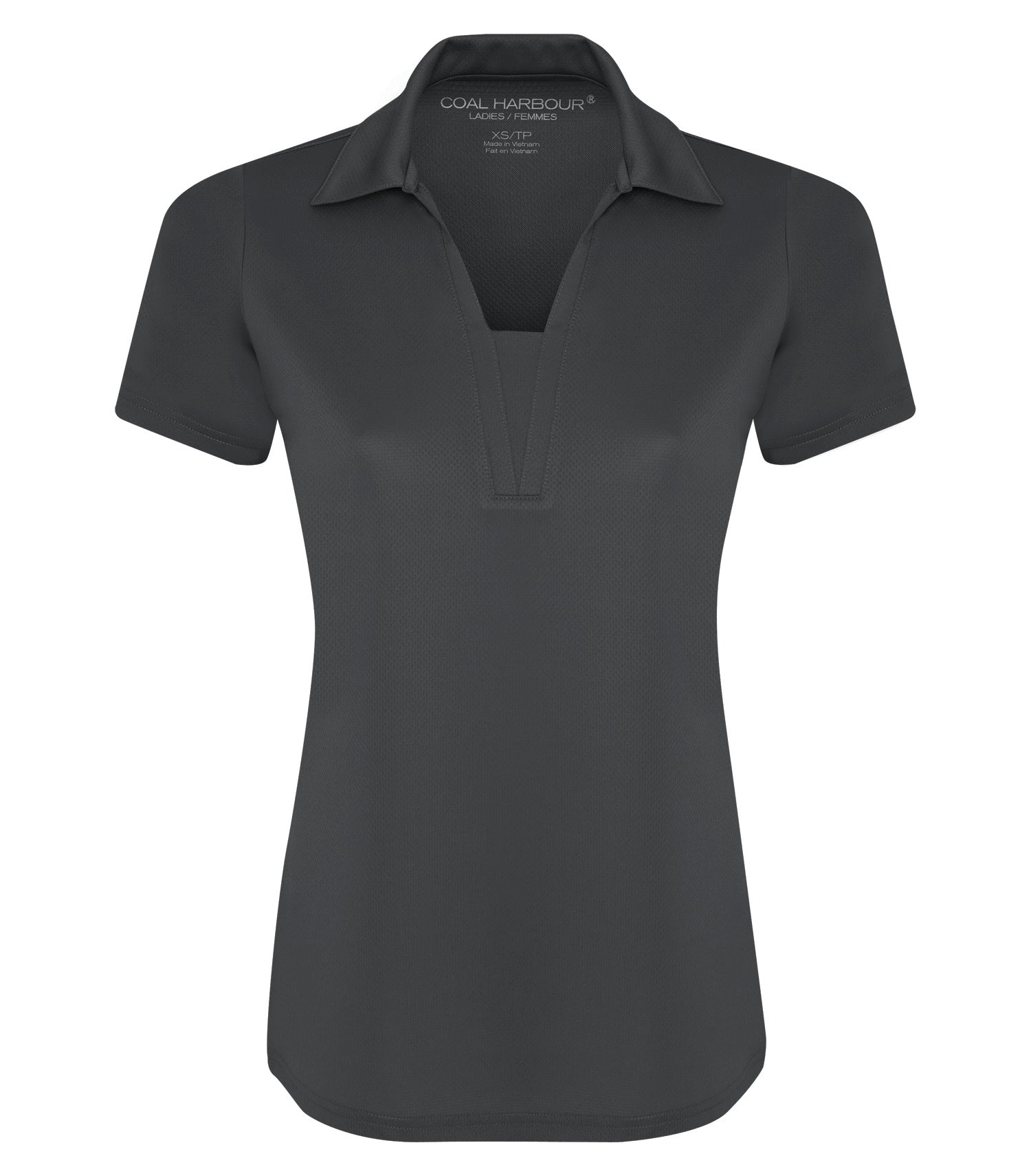 CoalHarbour - COAL HARBOUR® CITY TECH SNAG RESISTANT LADIES' POLO. - L4015 Graphite CoalHarbour L4015