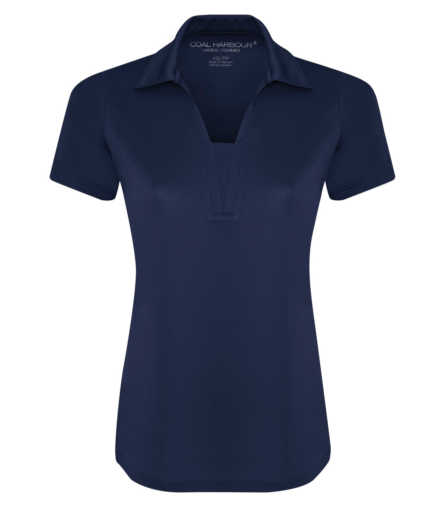 CoalHarbour - COAL HARBOUR® CITY TECH SNAG RESISTANT LADIES' POLO. - L4015 True Navy CoalHarbour L4015
