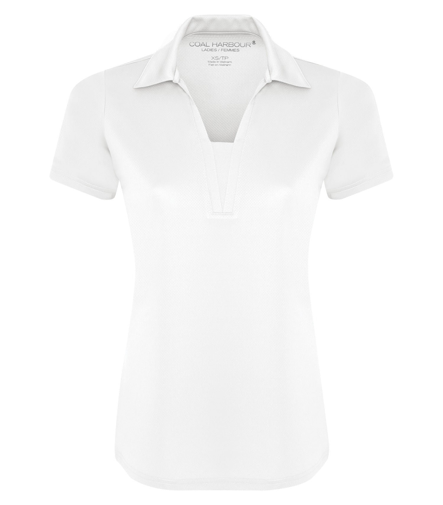 CoalHarbour - COAL HARBOUR® CITY TECH SNAG RESISTANT LADIES' POLO. - L4015 White CoalHarbour L4015