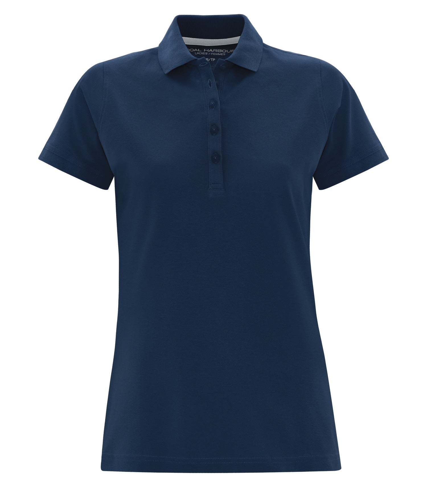 CoalHarbour - COAL HARBOUR® COTTON SELECT SOIL RELEASE LADIES' POLO. - L4023 True Navy CoalHarbour L4023
