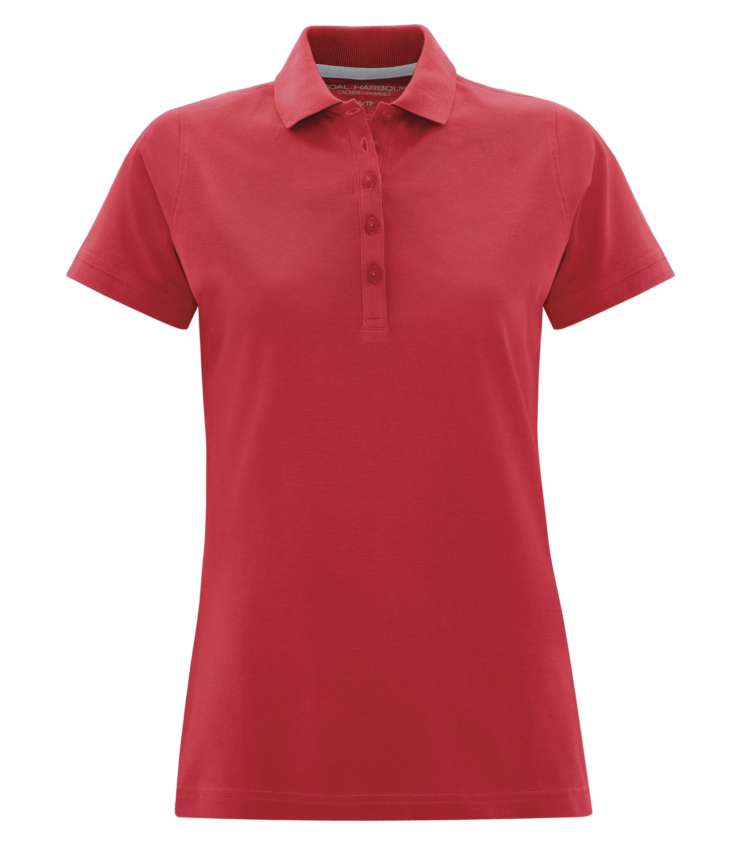 CoalHarbour - COAL HARBOUR® COTTON SELECT SOIL RELEASE LADIES' POLO. - L4023 True Red CoalHarbour L4023