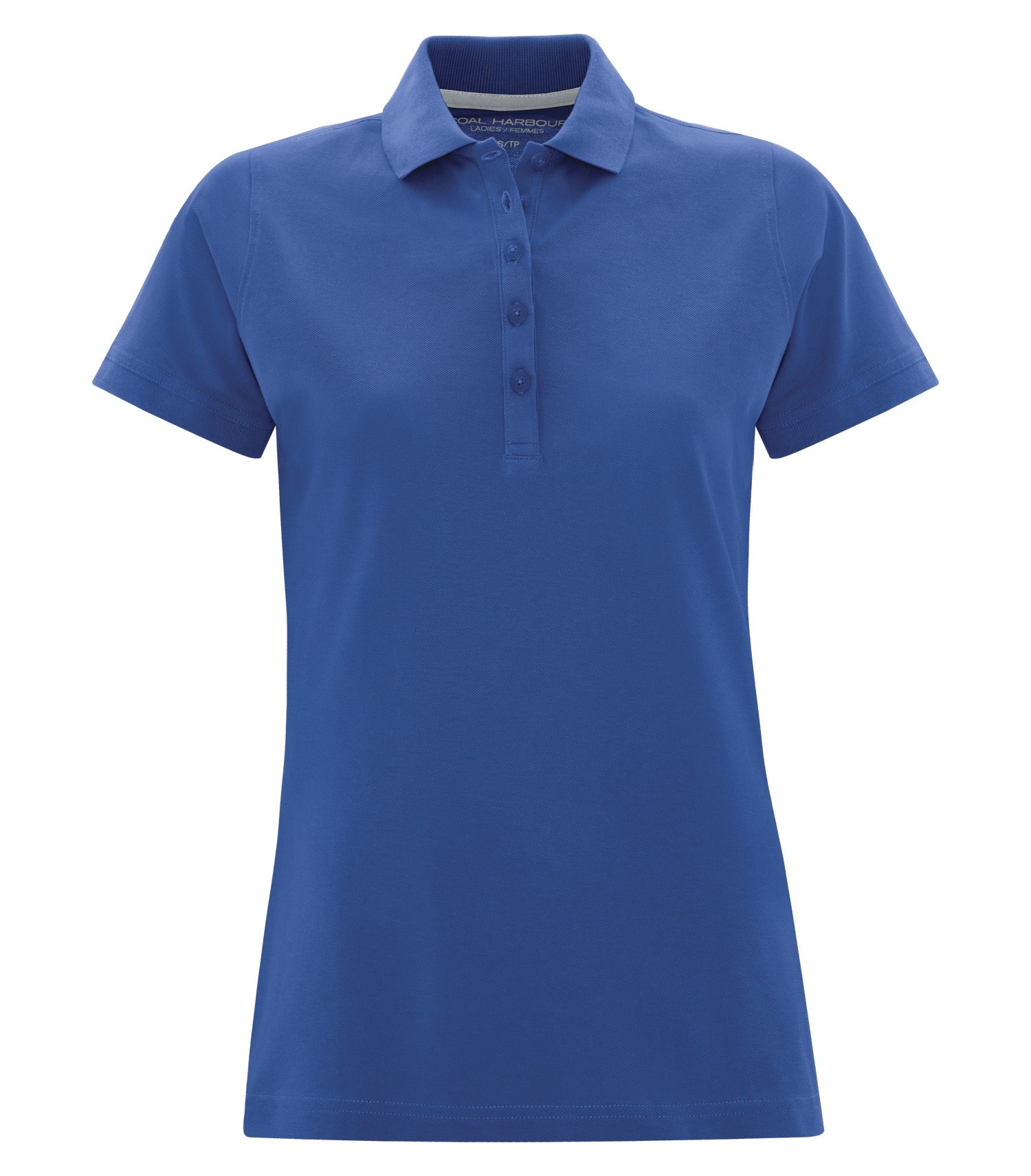 CoalHarbour - COAL HARBOUR® COTTON SELECT SOIL RELEASE LADIES' POLO. - L4023 True Royal CoalHarbour L4023