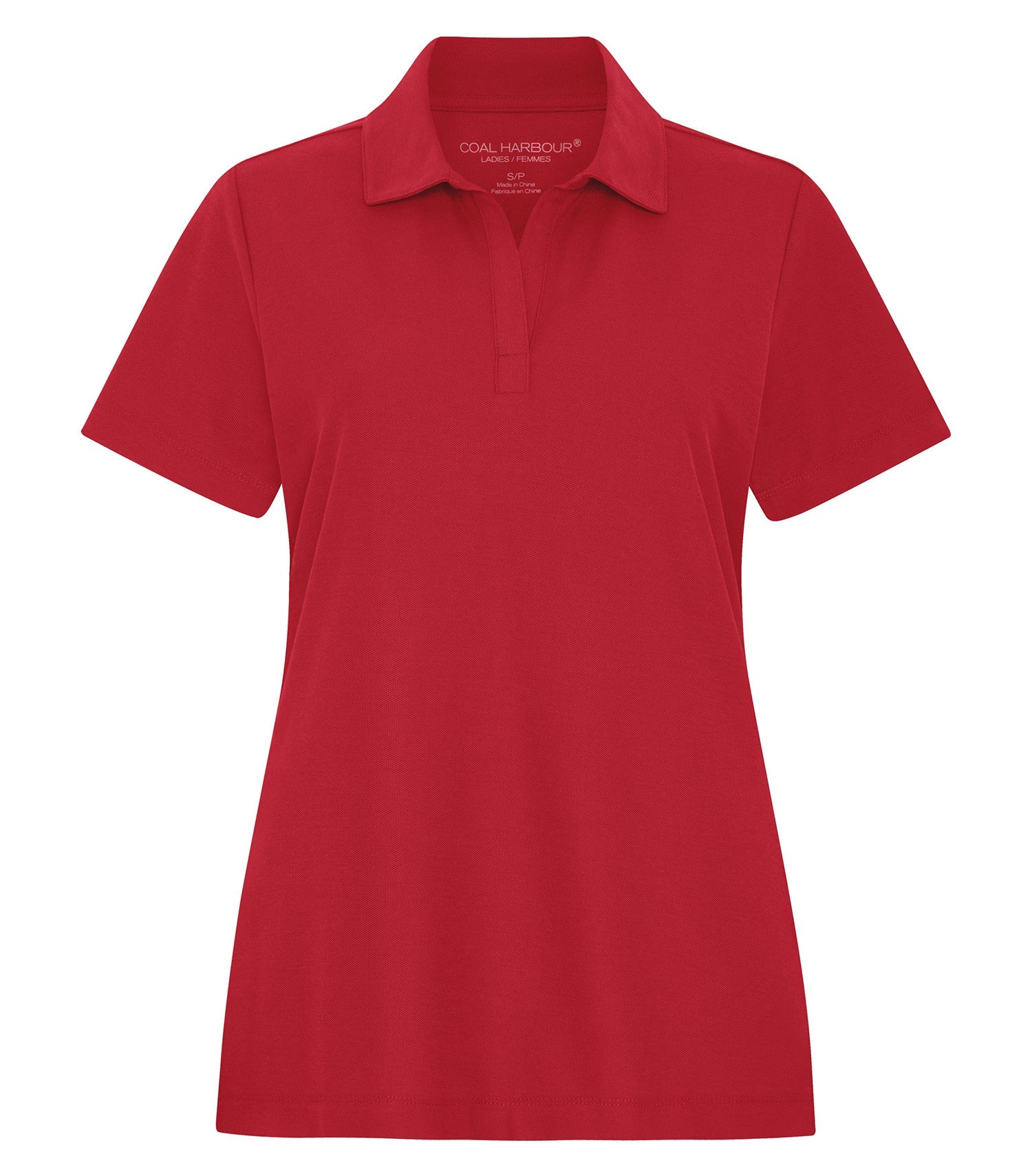 CoalHarbour - COAL HARBOUR&reg; EVERYDAY BLEND LADIES’ POLO. - L4046 Red CoalHarbour L4046