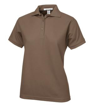 CoalHarbour - DISCONTINUED COAL HARBOUR® SILK TOUCH LADIES' POLO. - L430 Bark CoalHarbour L430