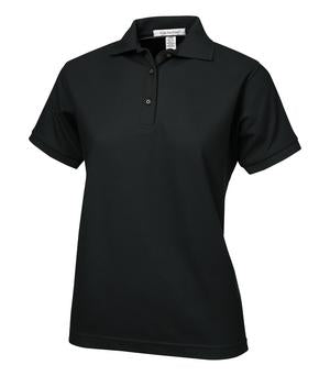 CoalHarbour - DISCONTINUED COAL HARBOUR® SILK TOUCH LADIES' POLO. - L430 Black CoalHarbour L430