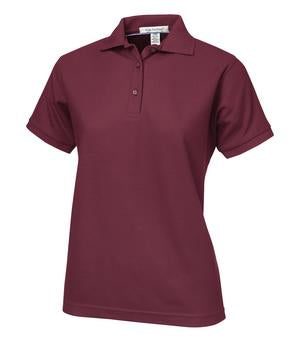 CoalHarbour - DISCONTINUED COAL HARBOUR® SILK TOUCH LADIES' POLO. - L430 Burgundy 4XL CoalHarbour L430