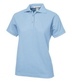 CoalHarbour - DISCONTINUED COAL HARBOUR® SILK TOUCH LADIES' POLO. - L430 Light Blue CoalHarbour L430