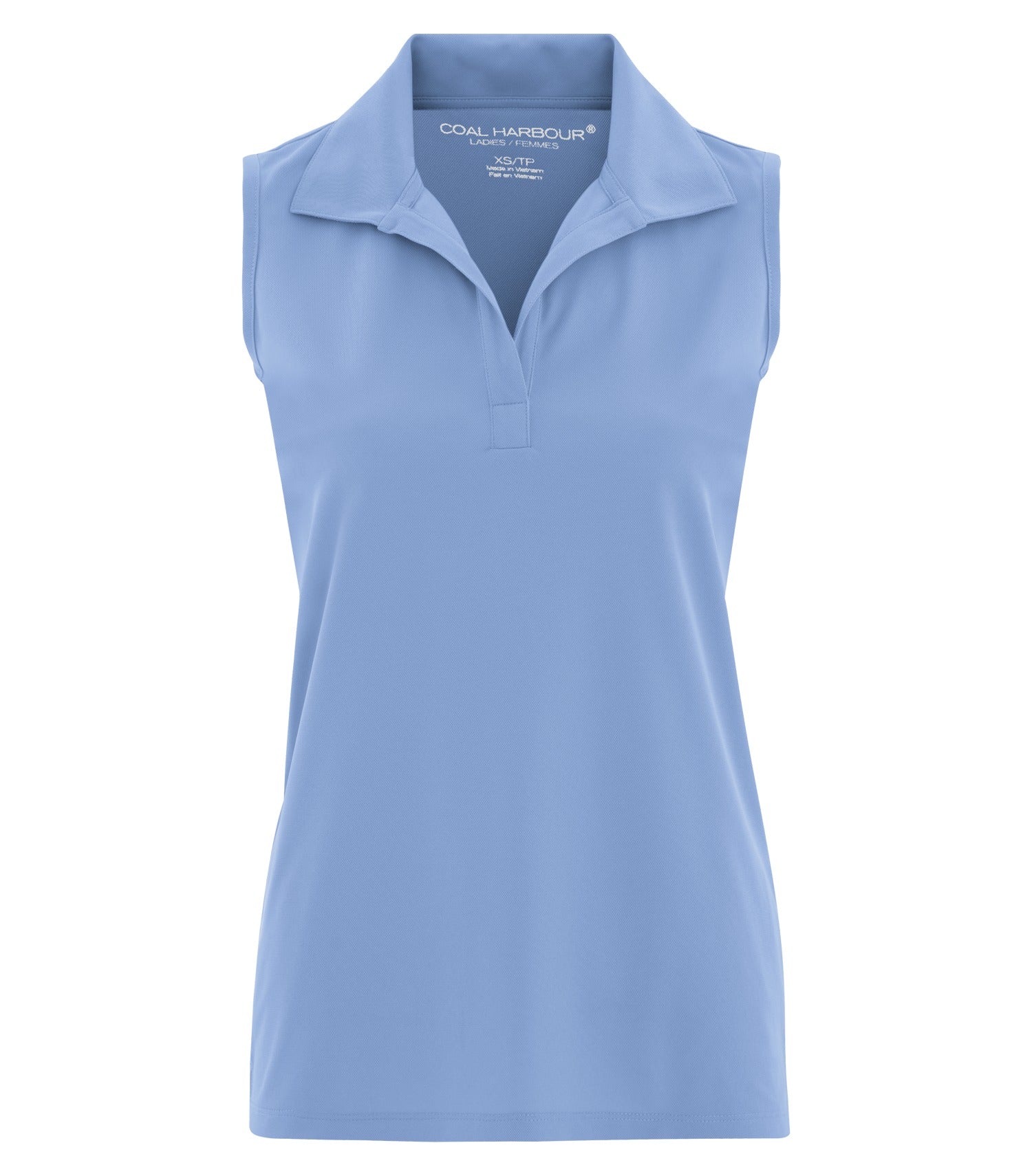 CoalHarbour - DISCONTINUED COAL HARBOUR® SNAG RESISTANT SLEEVELESS LADIES' POLO. - L4451 Blue Lake CoalHarbour L4451