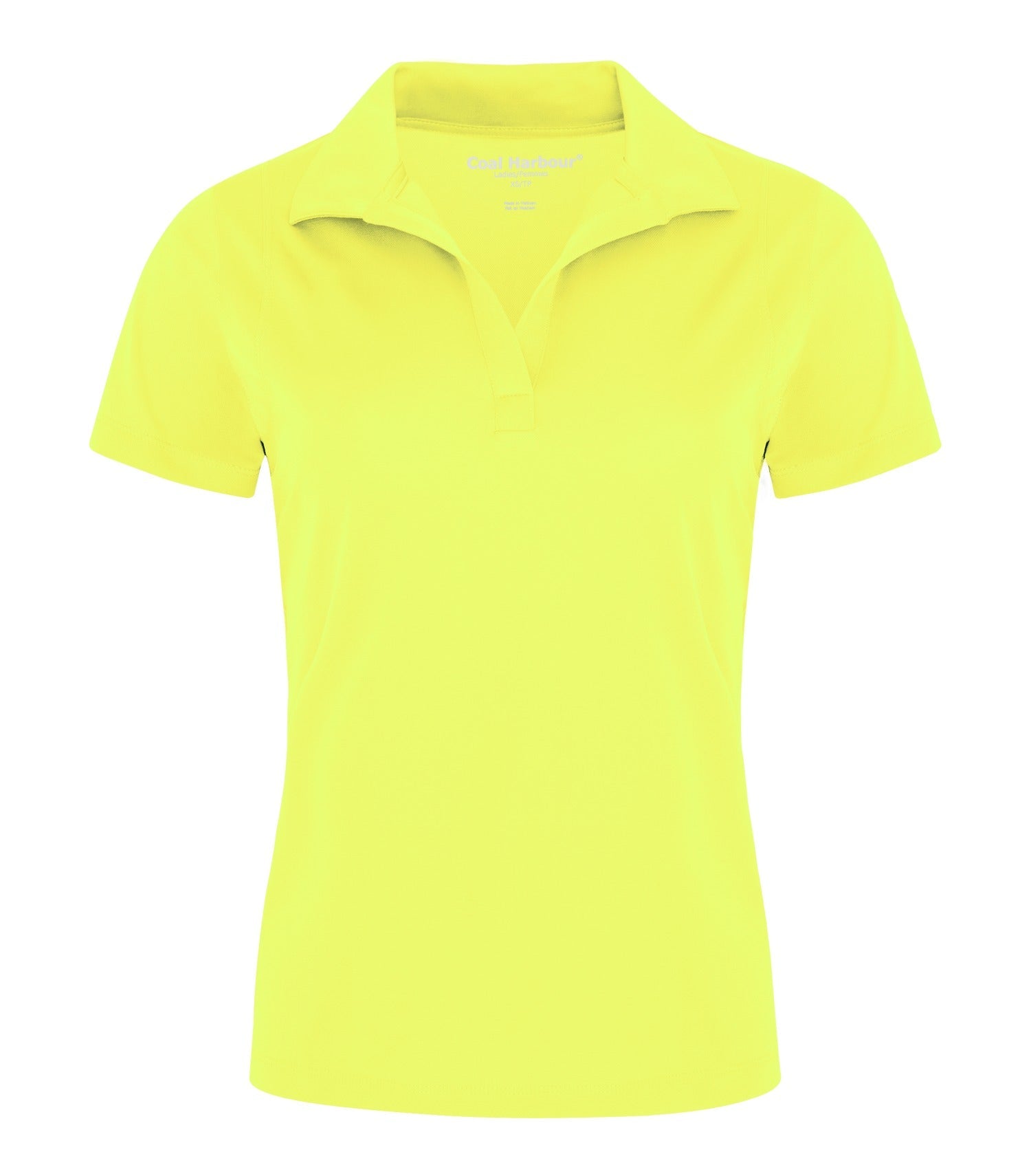 CoalHarbour - COAL HARBOUR® SNAG RESISTANT LADIES' POLO. - L445 ^Safety Green CoalHarbour L445