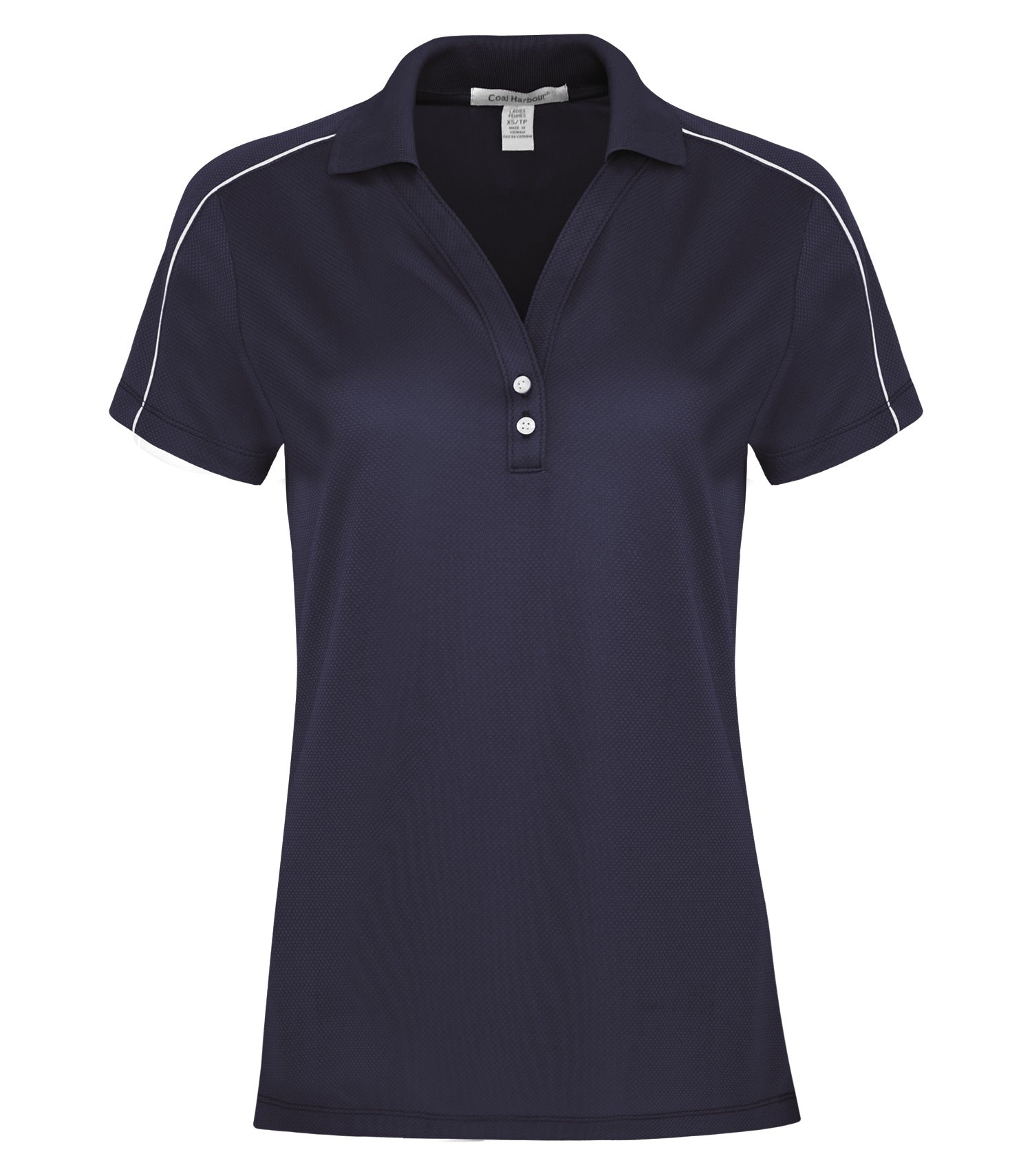 CoalHarbour - DISCONTINUED COAL HARBOUR® PRISM LADIES' POLO. - L470 Prism Navy CoalHarbour L470