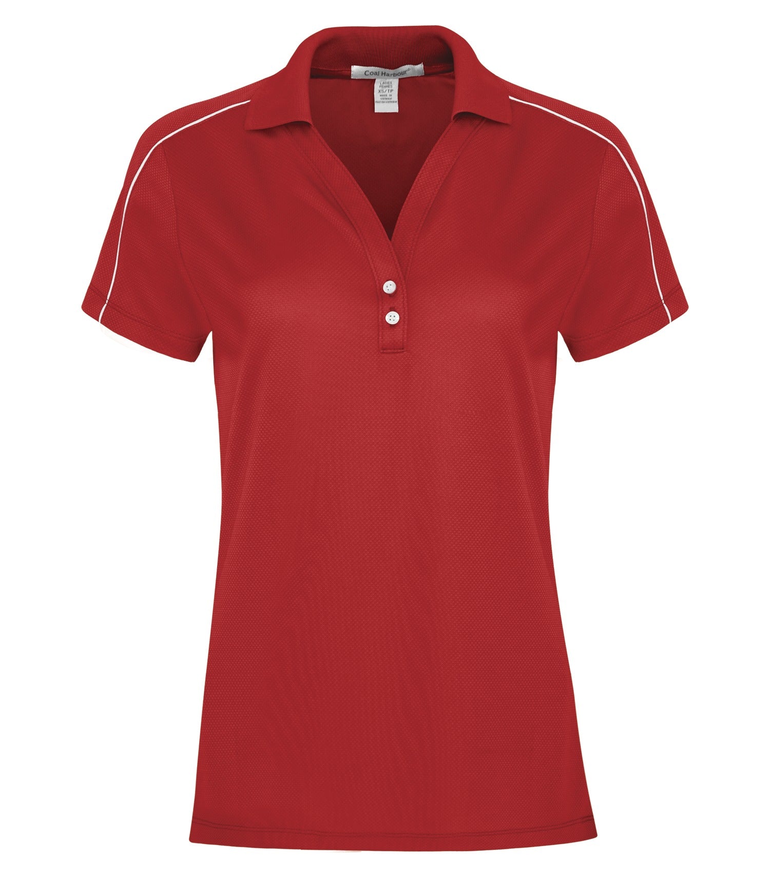 CoalHarbour - DISCONTINUED COAL HARBOUR® PRISM LADIES' POLO. - L470 Prism Red CoalHarbour L470