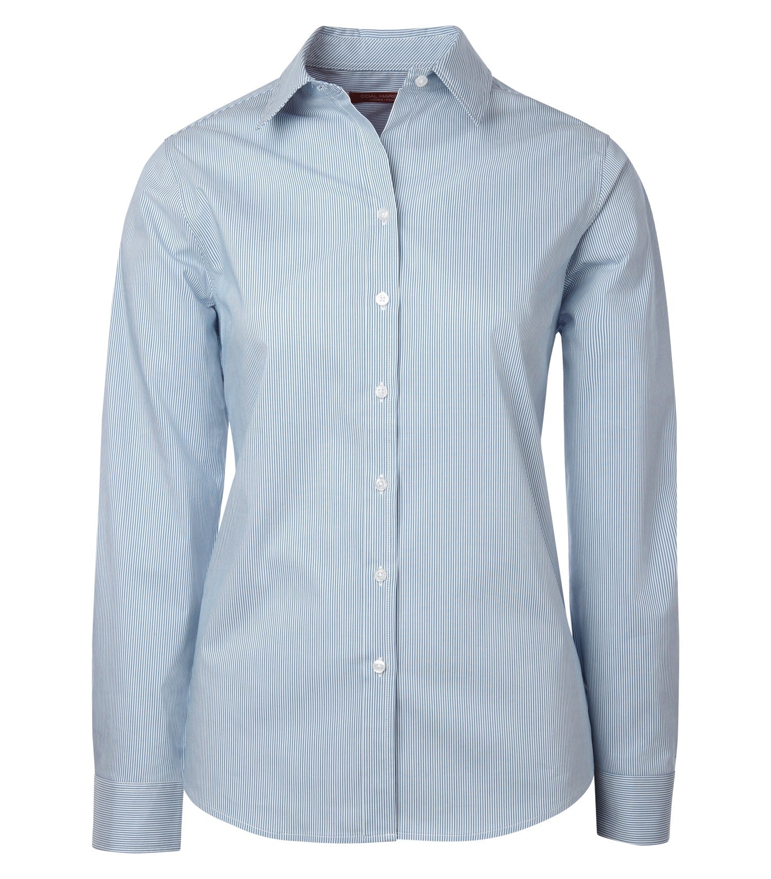 CoalHarbour - COAL HARBOUR® MINI STRIPE STRETCH WOVEN LADIES' SHIRT. - L6006 Moonlight Blue CoalHarbour L6006