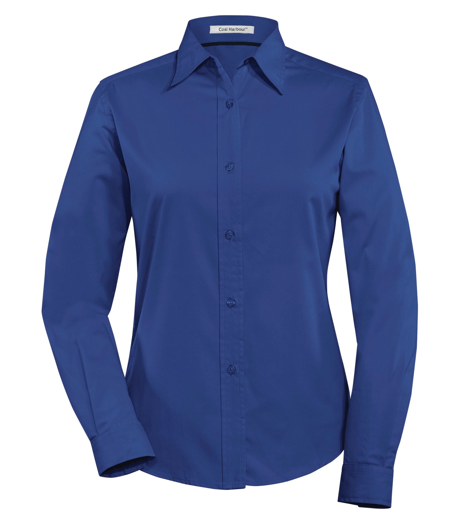 CoalHarbour - DISCONTINUED COAL HARBOUR® EASY CARE BLEND LONG SLEEVE WOVEN LADIES' SHIRT. - L610 Royal CoalHarbour L610
