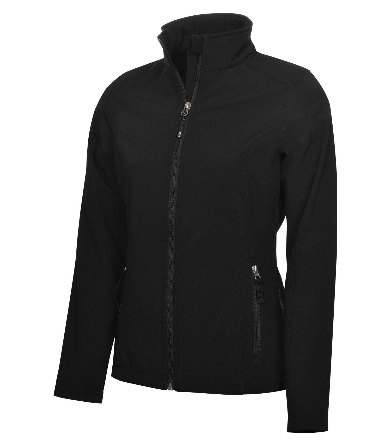 CoalHarbour - COAL HARBOUR® EVERYDAY WATER REPELLENT SOFT SHELL LADIES' JACKET. - L7603 Black CoalHarbour L7603