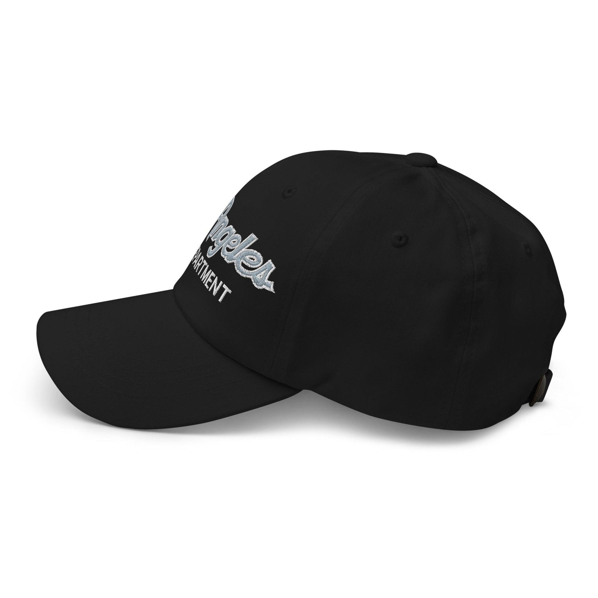 LAFD Los Angeles Fire Department Vintage Sports Script Embroidered Dad Hat Capital Crowns Dad Hats Work