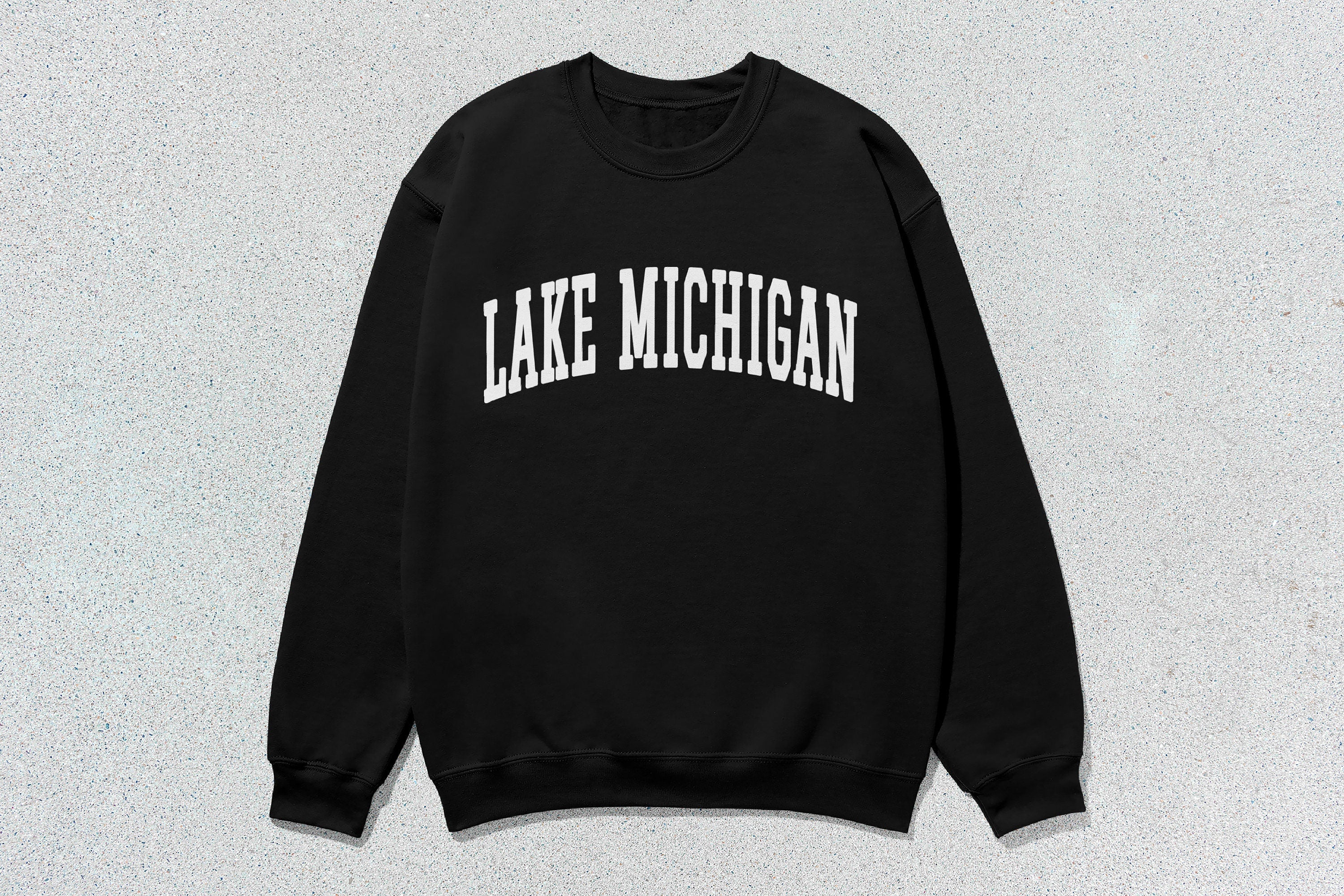 Lake Michigan - Unisex Heavy Blend™ Crewneck Sweatshirt Canada Canadian Great Lakes crewnecks great lakes hoodies sweaters