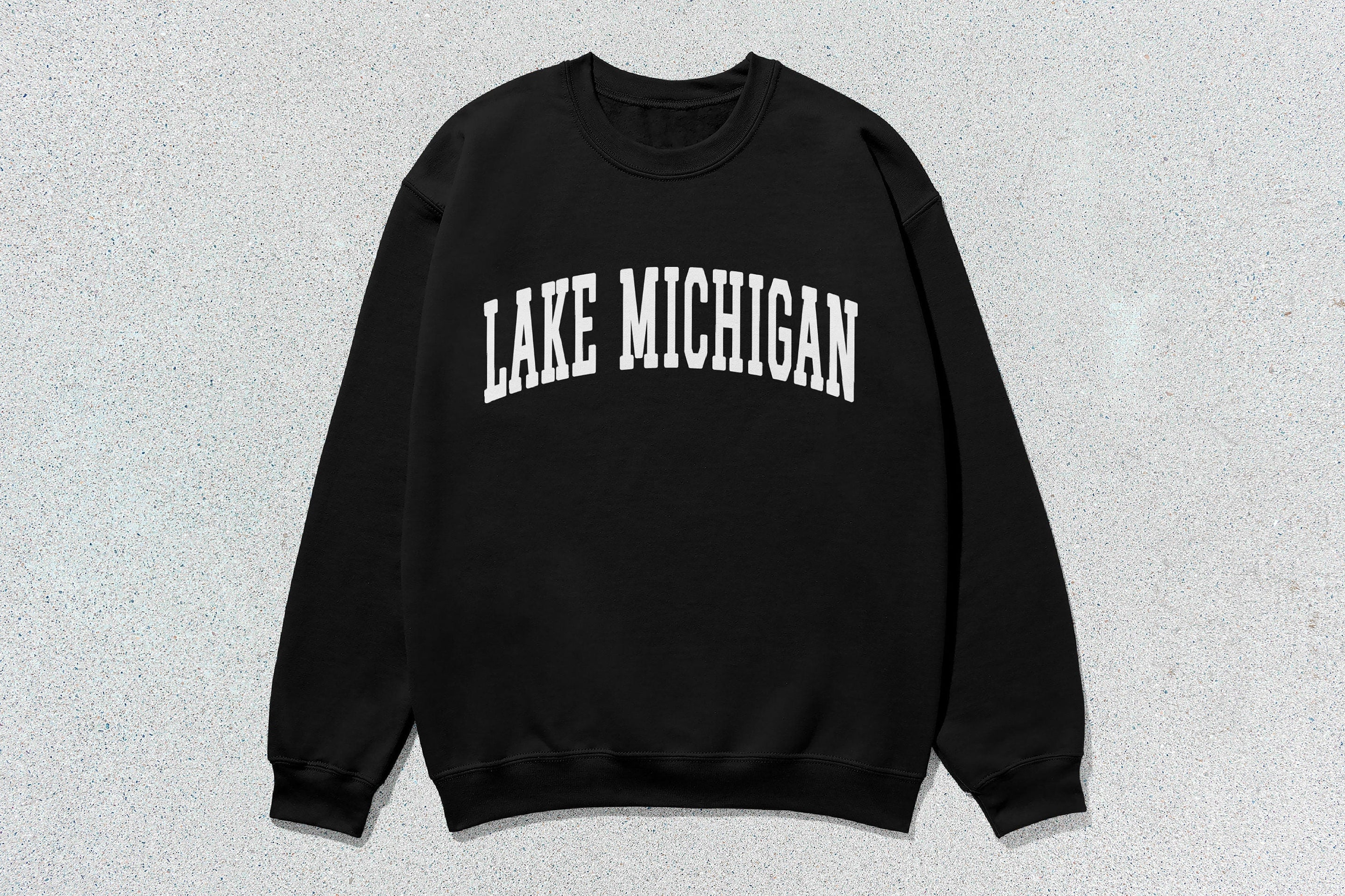 Lake Michigan - Unisex Heavy Blend™ Crewneck Sweatshirt Canada Canadian Great Lakes crewnecks great lakes hoodies sweaters