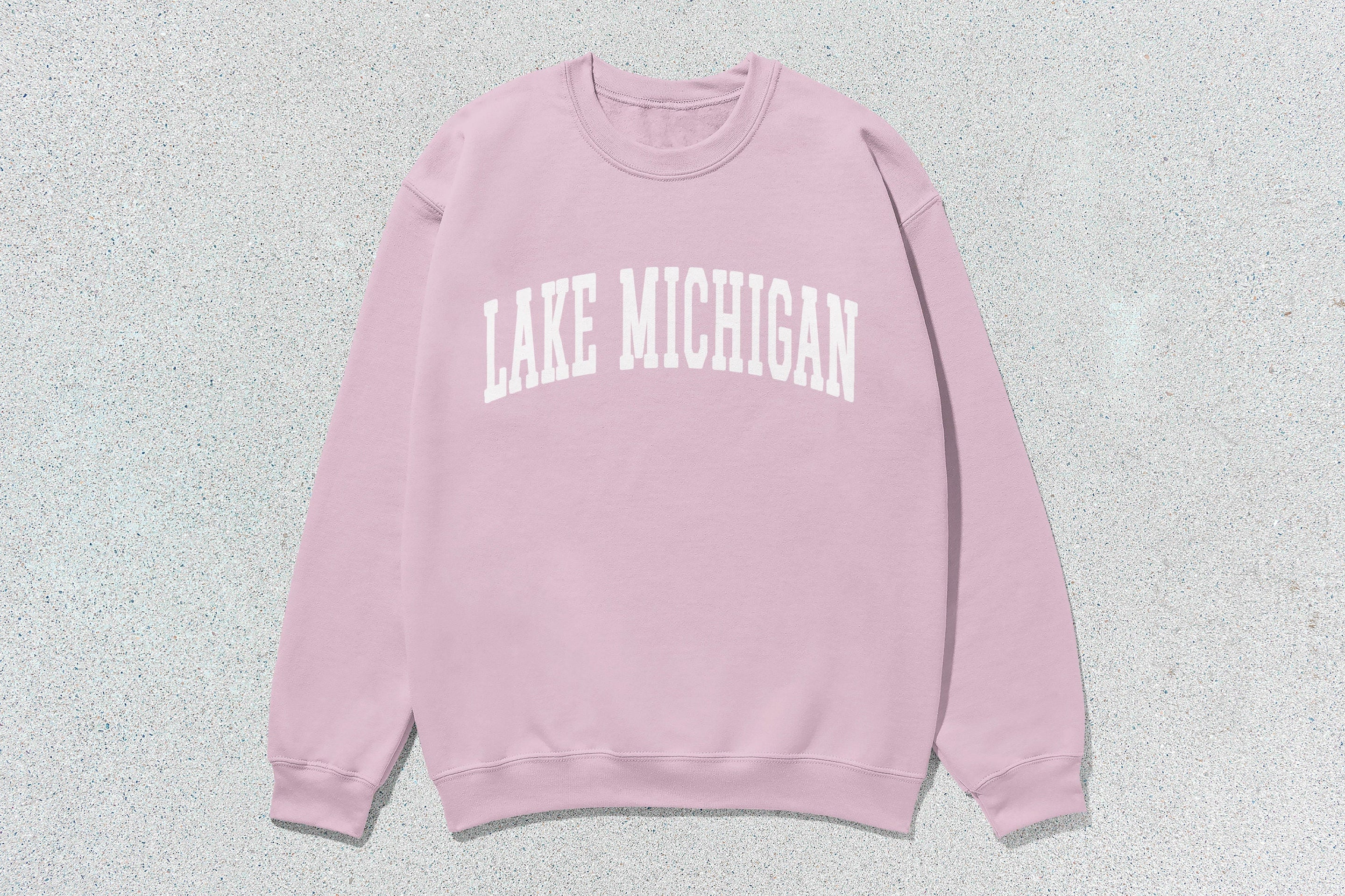 Lake Michigan - Unisex Heavy Blend™ Crewneck Sweatshirt Canada Canadian Great Lakes crewnecks great lakes hoodies sweaters