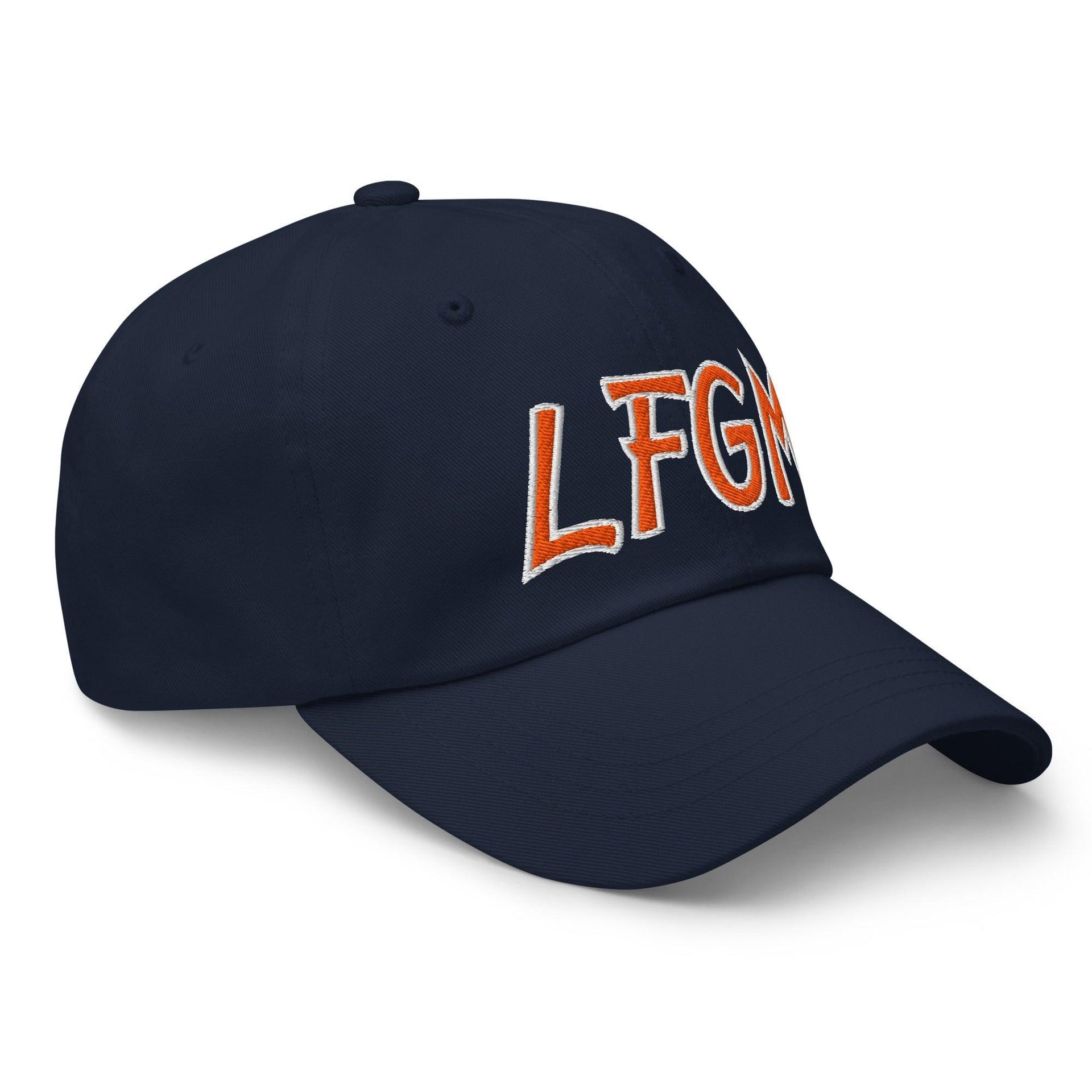 LFGM New York Baseball Embroidered Dad Hat Baseball Capital Crowns Dad Hats