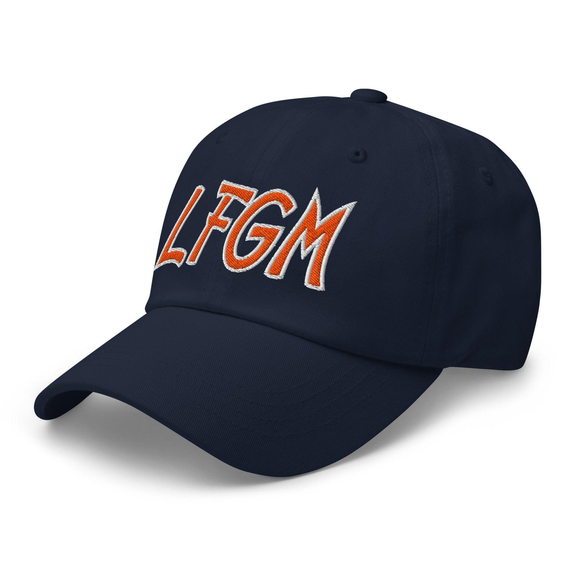 LFGM New York Baseball Embroidered Dad Hat Baseball Capital Crowns Dad Hats