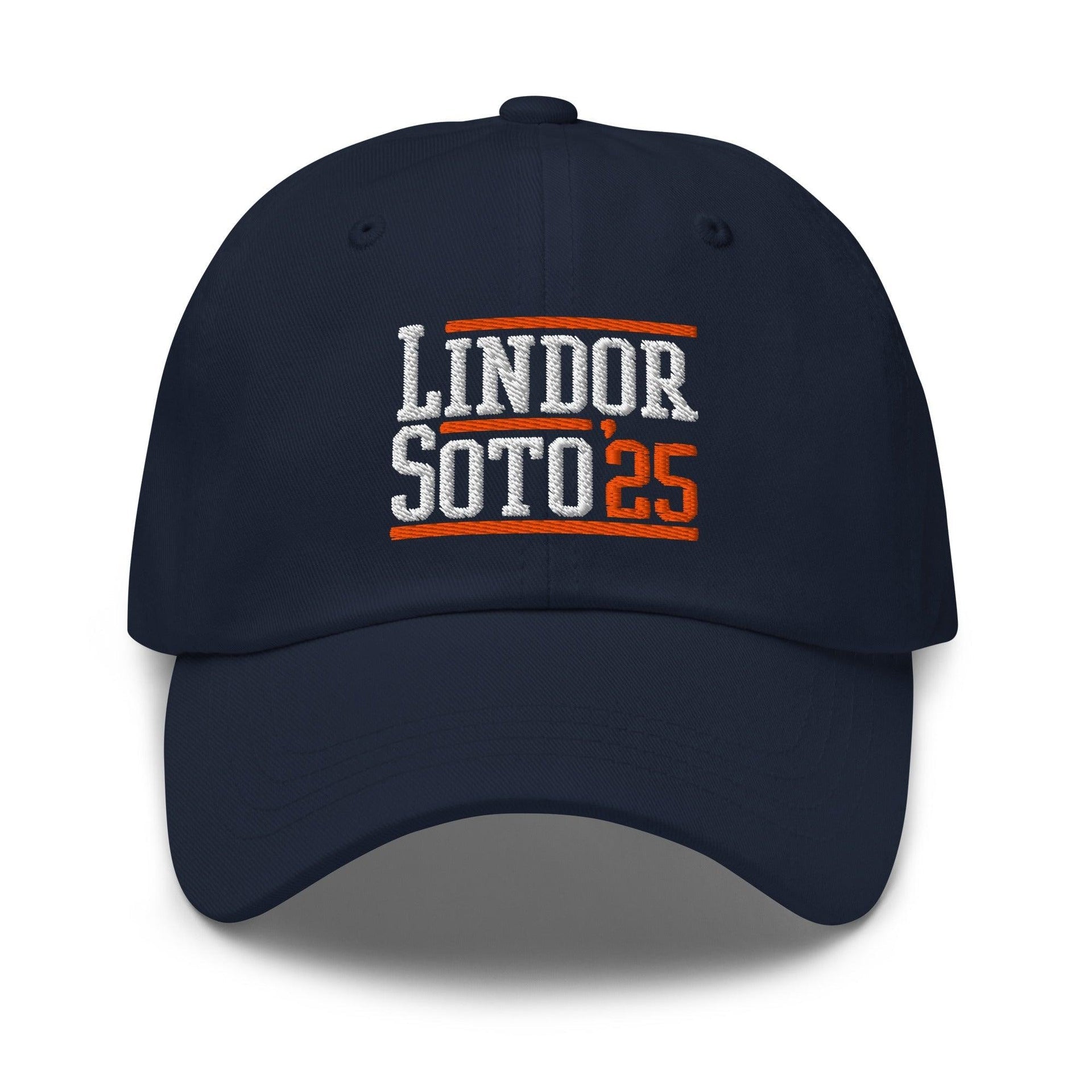 Lindor Soto '25 2025 Embroidered Dad Hat Default Title Baseball Capital Crowns Dad Hats