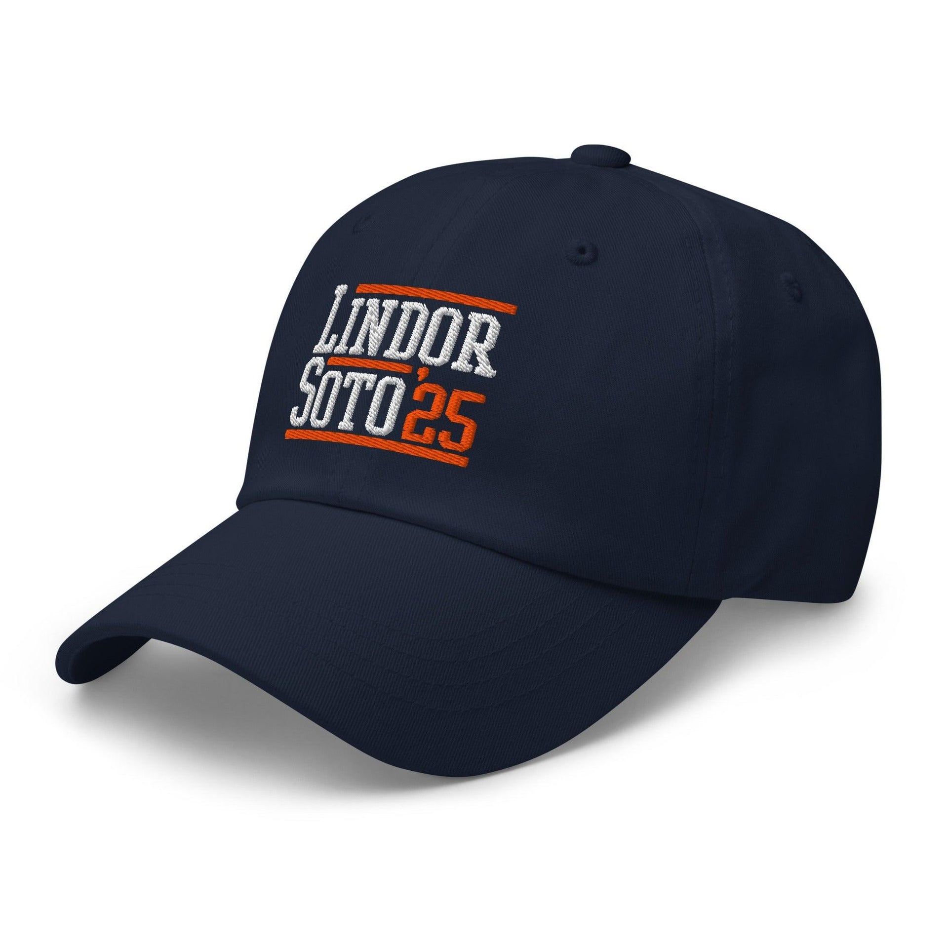 Lindor Soto '25 2025 Embroidered Dad Hat Baseball Capital Crowns Dad Hats