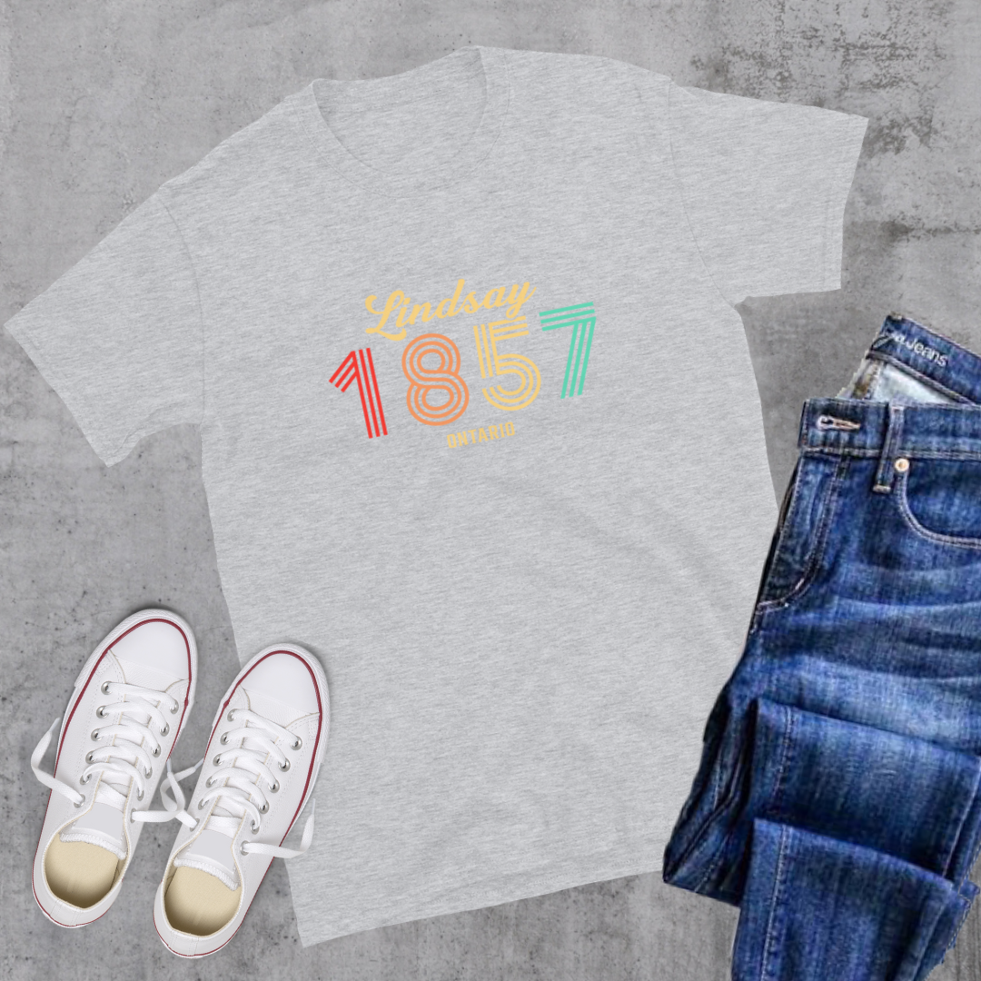 Lindsay Vintage Tee Sport Grey Canadian City Apparel