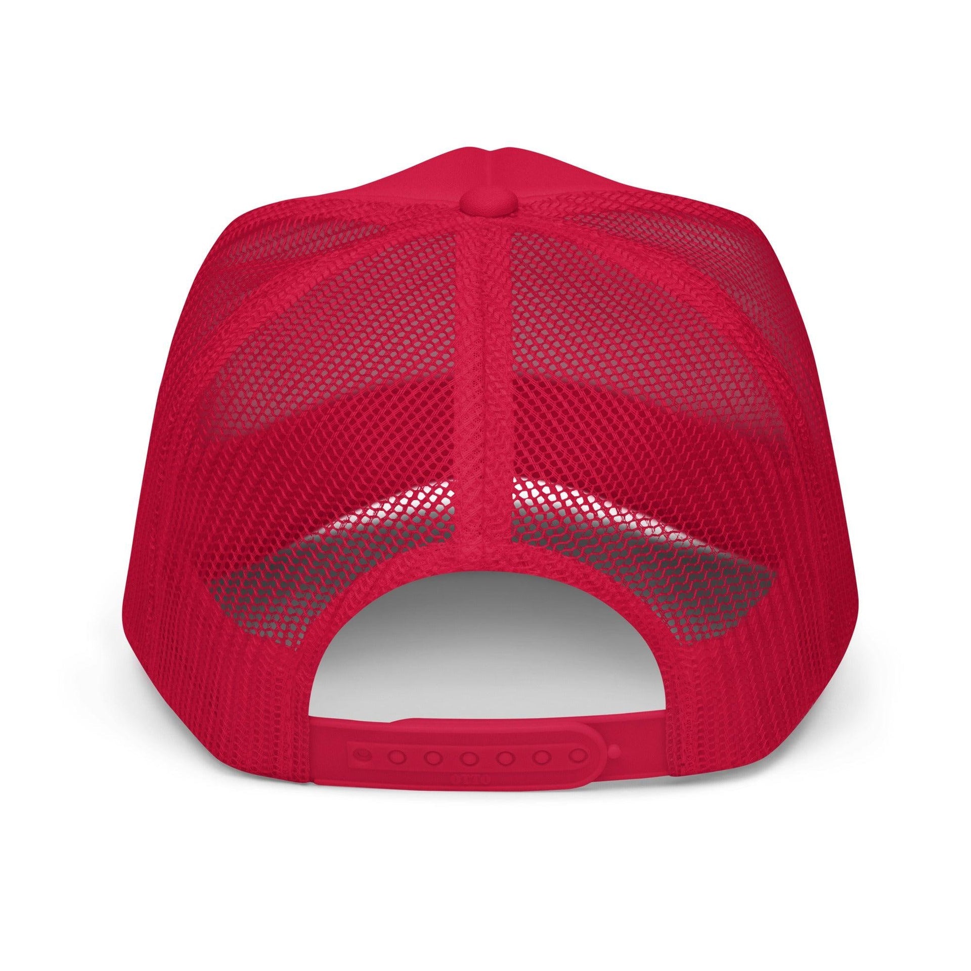 MAGA Make America Great Again Embroidered Foam Trucker Hat Capital Crowns Conservative LADs Trucker Hats