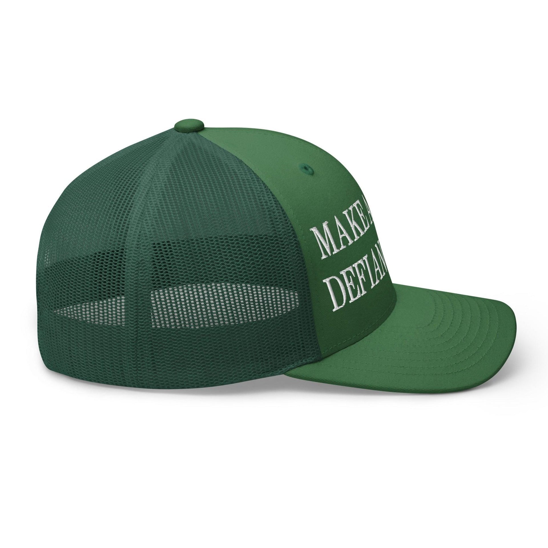 Make America Defiant Again Embroidered Mesh Trucker Hat Capital Crowns LADs Make Again Trucker Hats