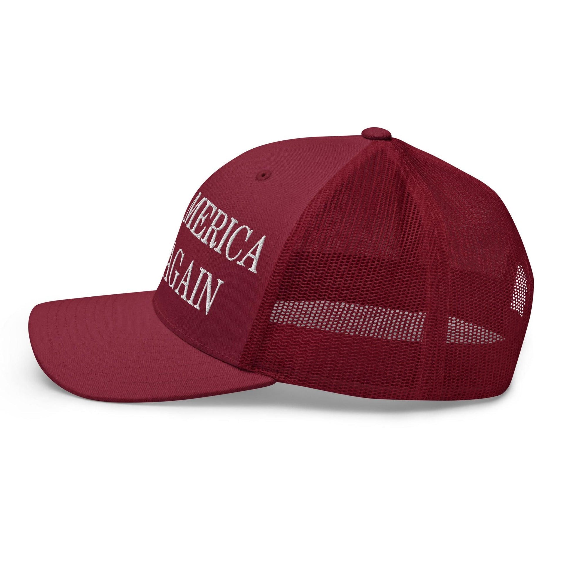Make America Holy Again Embroidered Mesh Trucker Hat Capital Crowns LADs Make Again Trucker Hats