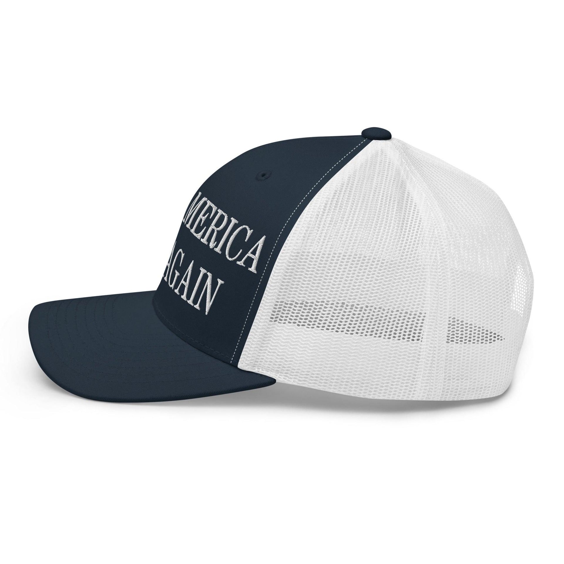 Make America Holy Again Embroidered Mesh Trucker Hat Capital Crowns LADs Make Again Trucker Hats