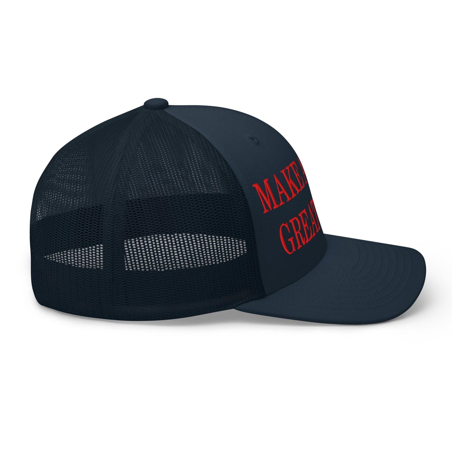 Make Auburn Great Again Embroidered Mesh Trucker Hat Capital Crowns LADs Make Again Trucker Hats