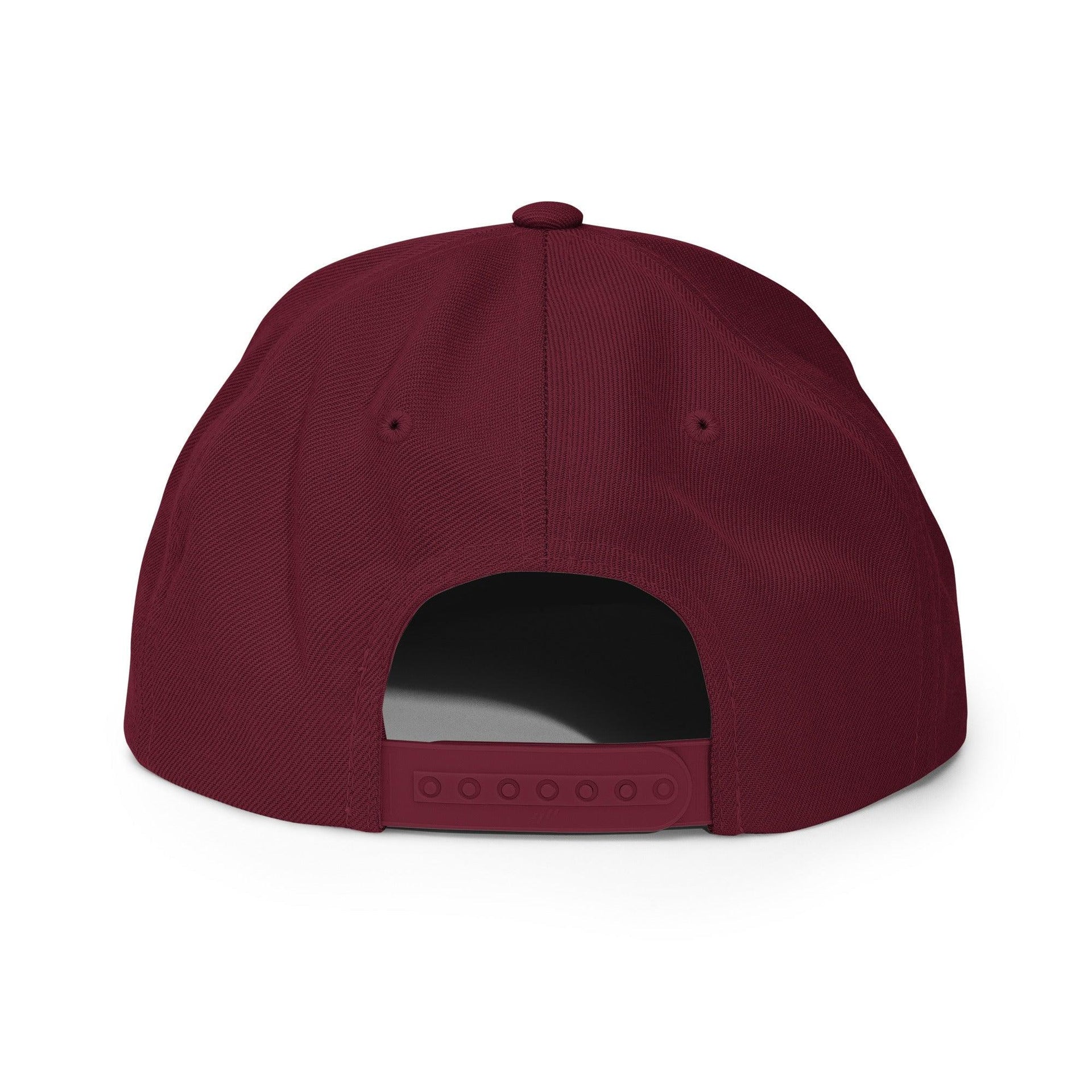 Make Bacon It Again Embroidered Flat Bill Brim Snapback Hat Capital Crowns Make Again Snapback Hats