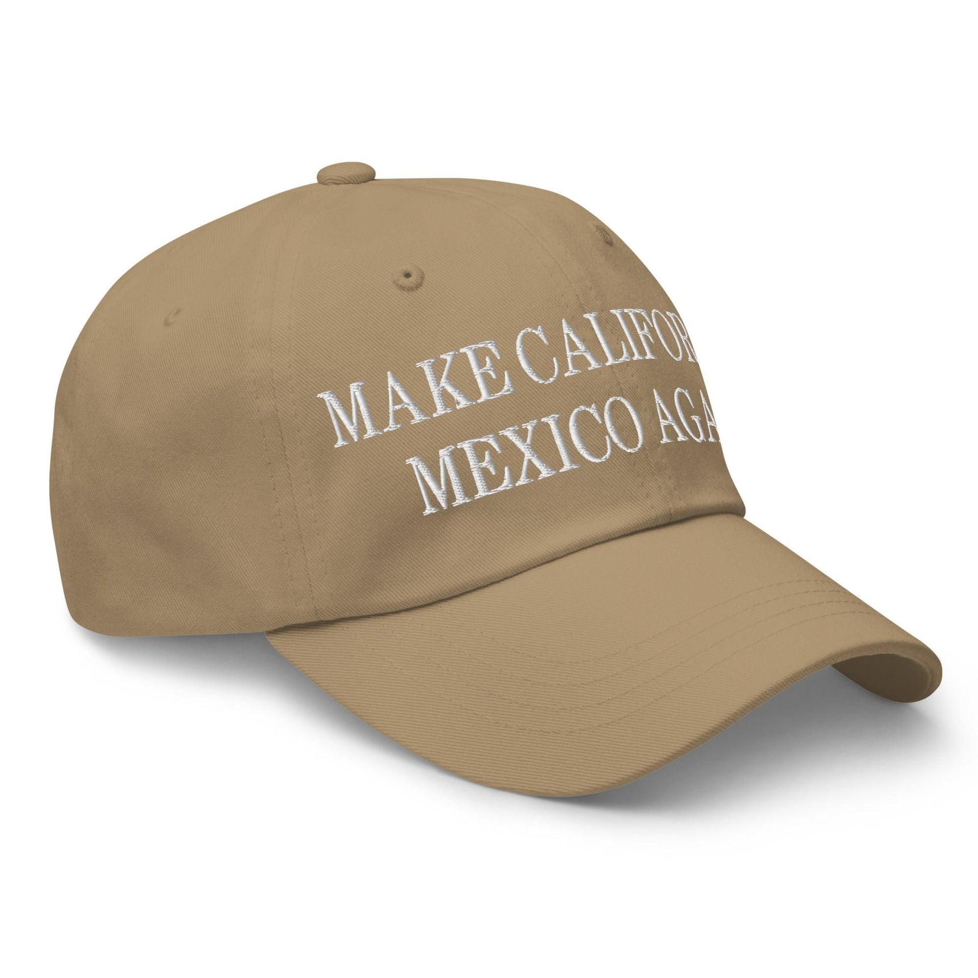 Make California Mexico Again Embroidered Dad Hat Capital Crowns Dad Hats Make Again
