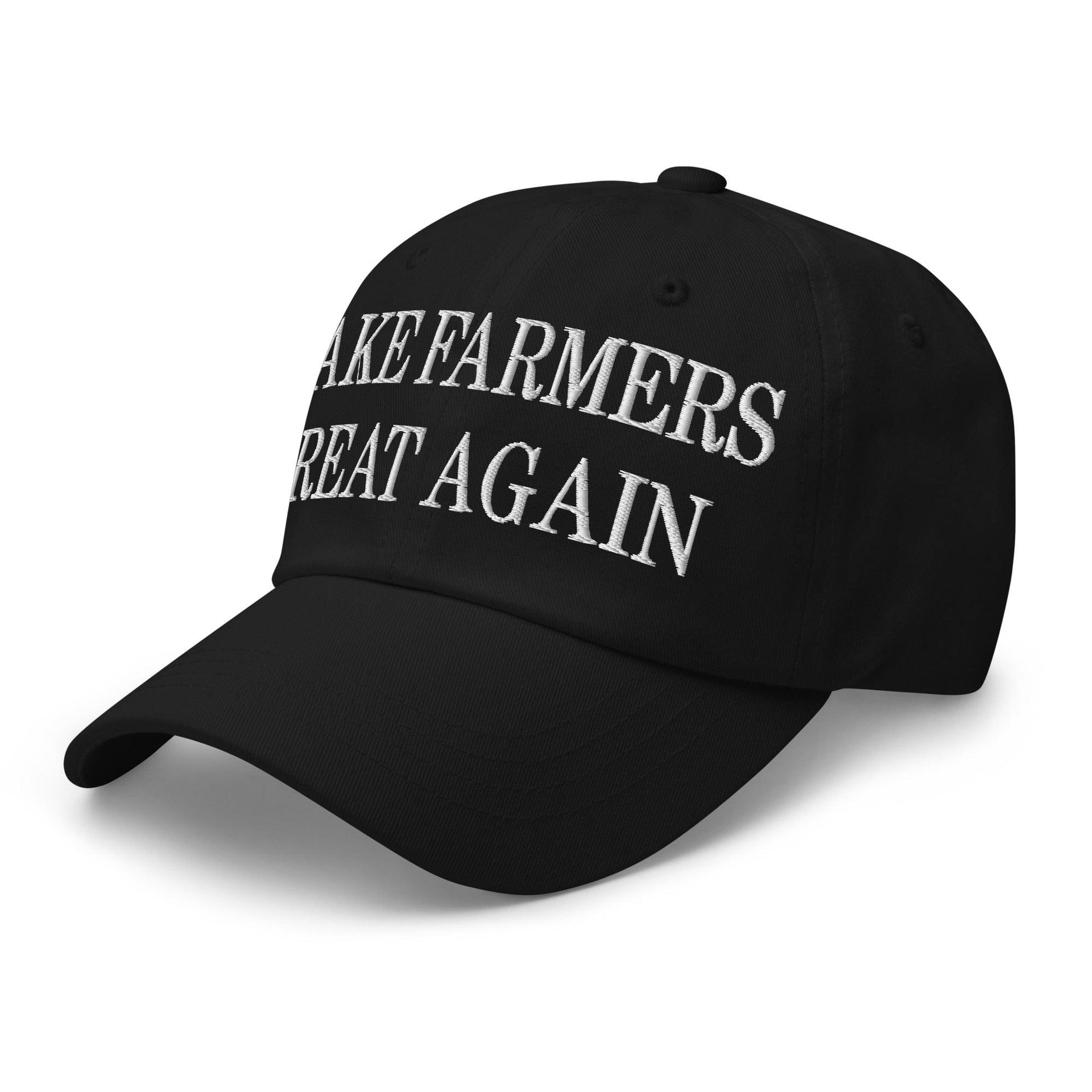 Make Farmers Great Again Embroidered Dad Hat Capital Crowns Dad Hats LADs Make Again
