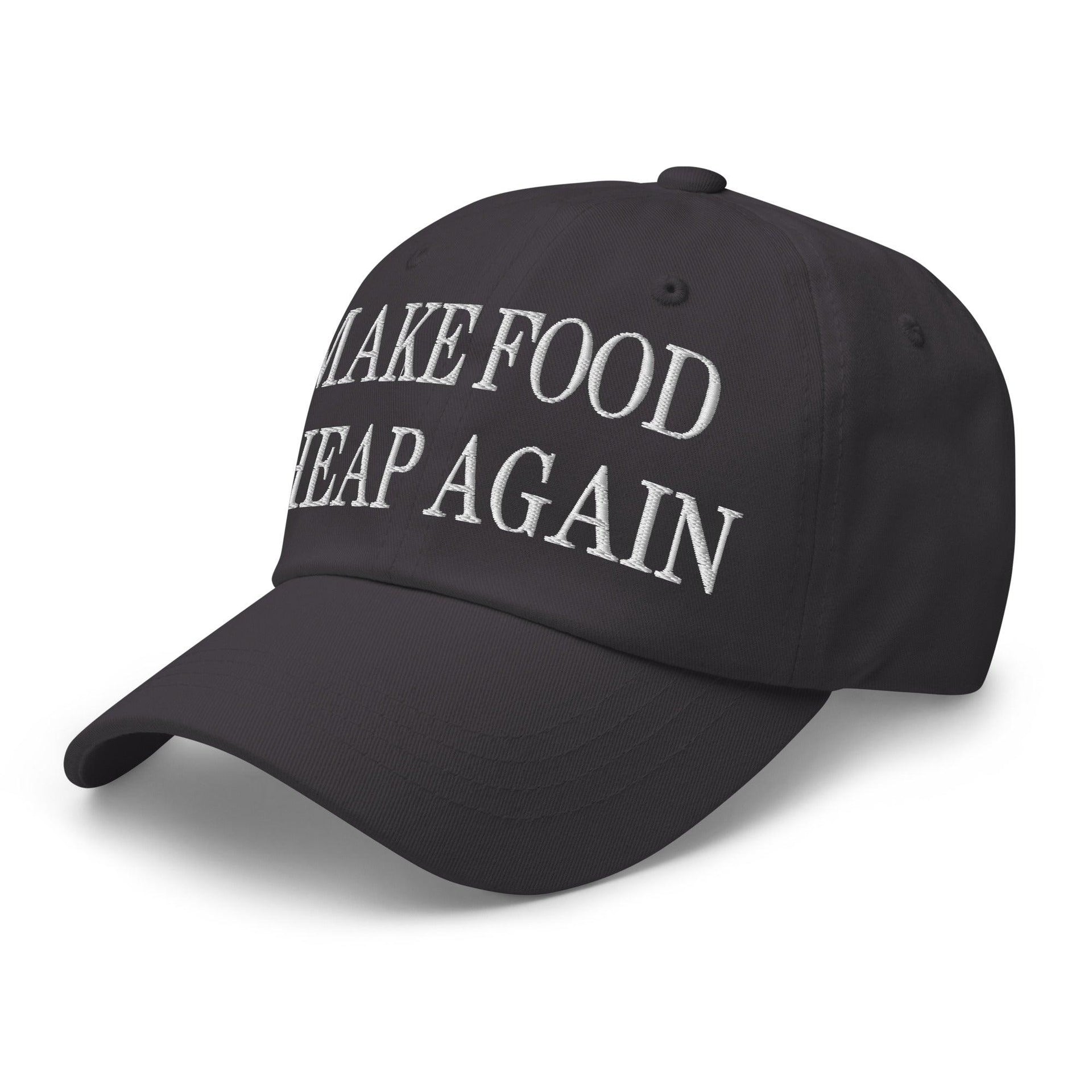 Make Food It Again Embroidered Dad Hat Capital Crowns Dad Hats Make Again