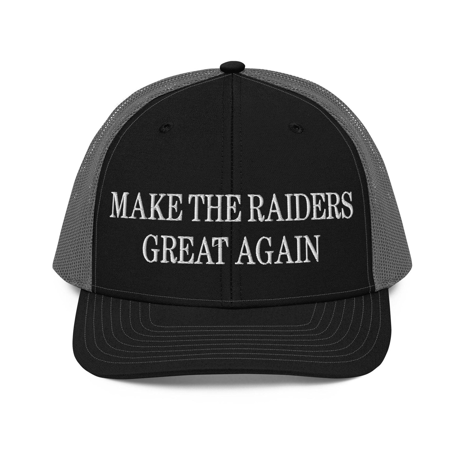 Make Them Great Again Embroidered Classic Mesh Trucker Hat Black Charcoal Capital Crowns Football Make Again Trucker Hats