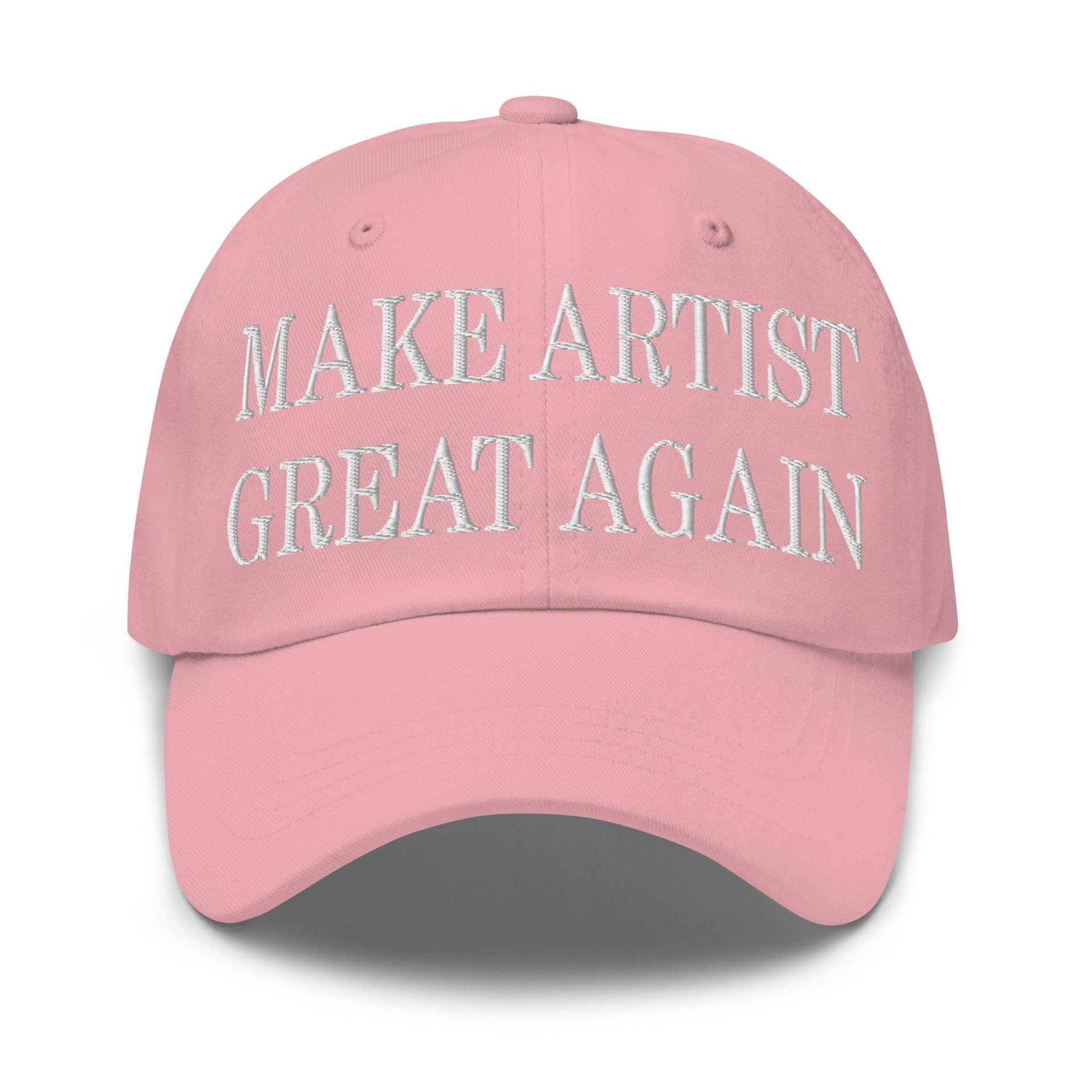 Make Us Great Again Embroidered Dad Hat Pink Capital Crowns Dad Hats Make Again