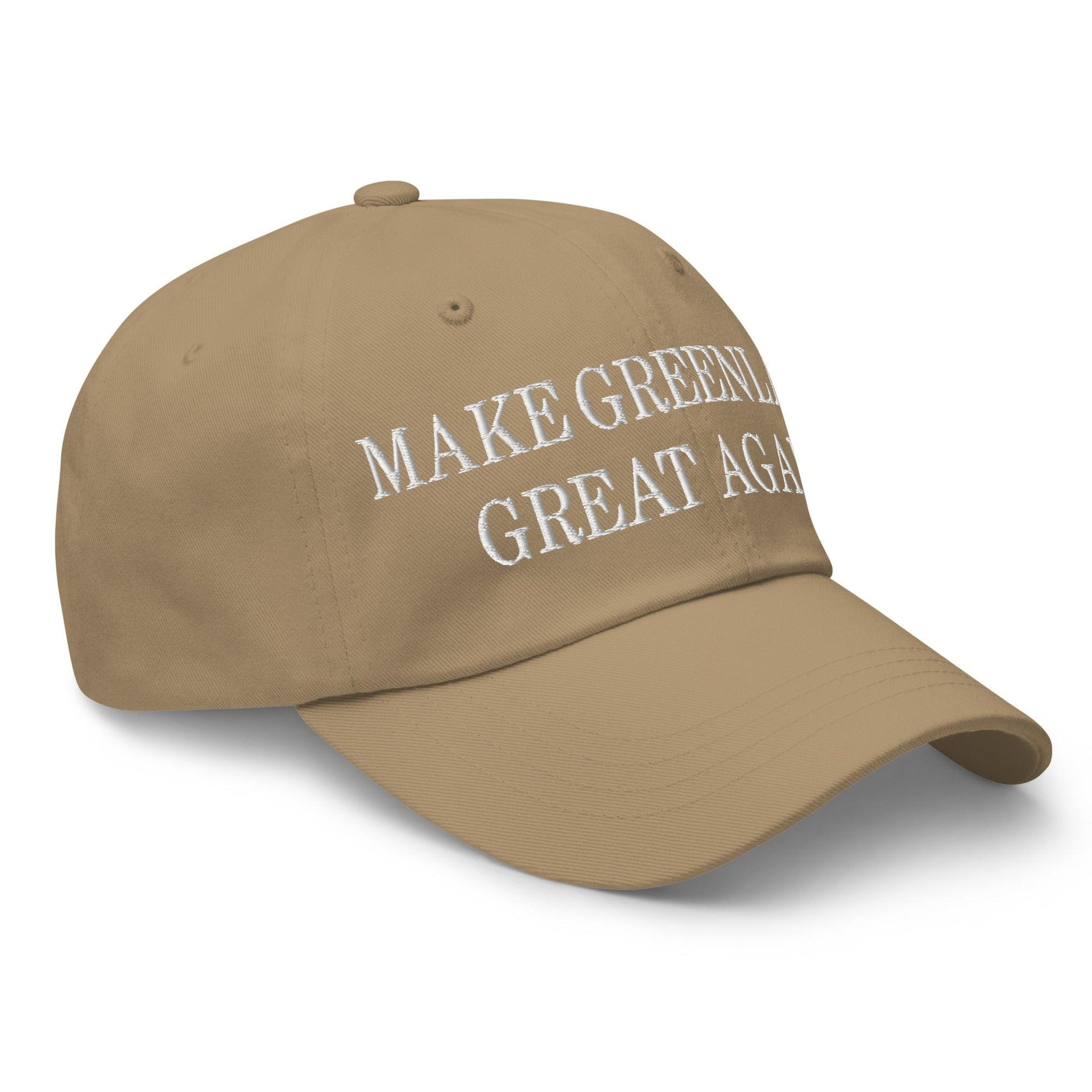Make Greenland Great Again Embroidered Dad Hat Capital Crowns Conservative Dad Hats LADs Make Again