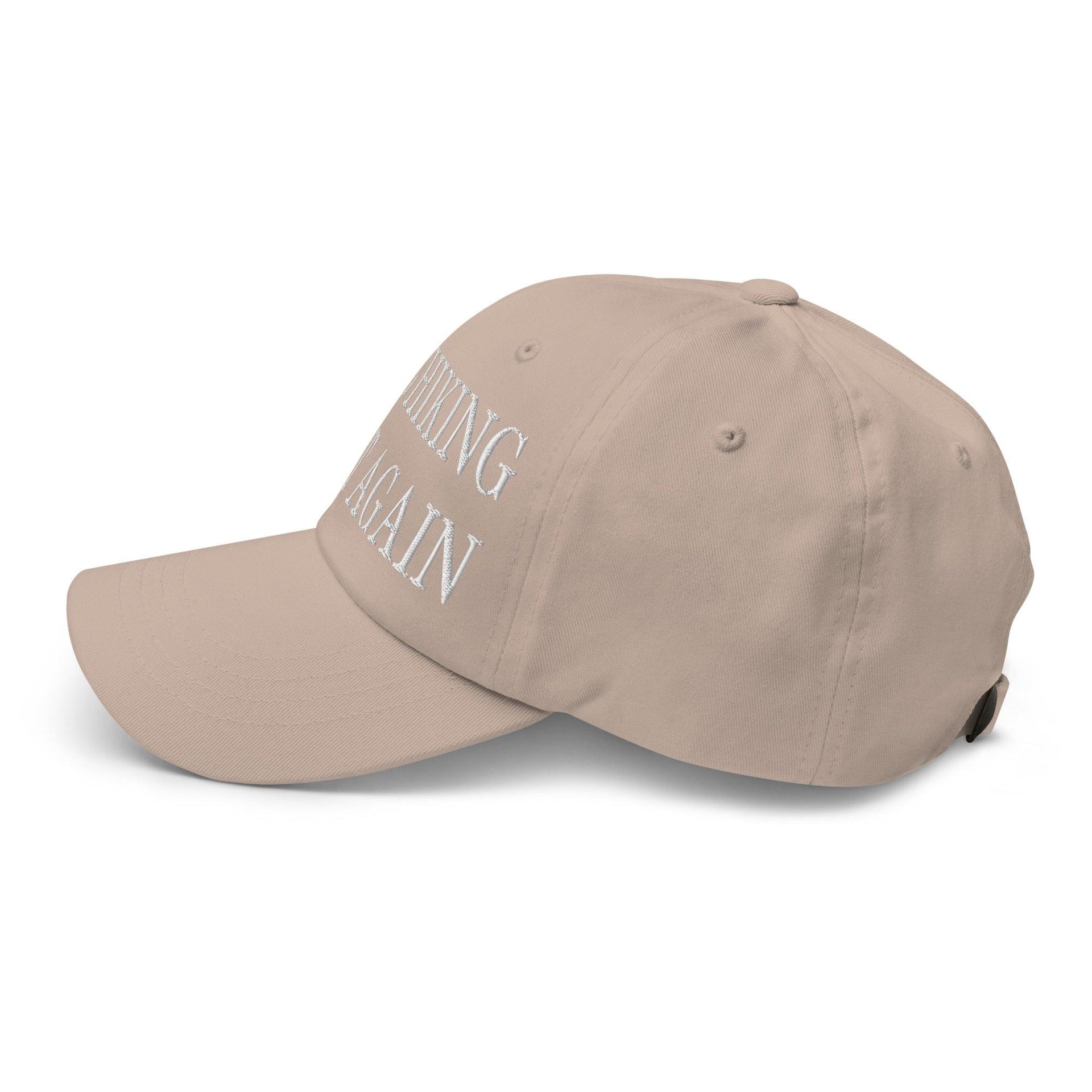 Make Hiking Great Again Embroidered Dad Hat Capital Crowns Dad Hats LADs Make Again